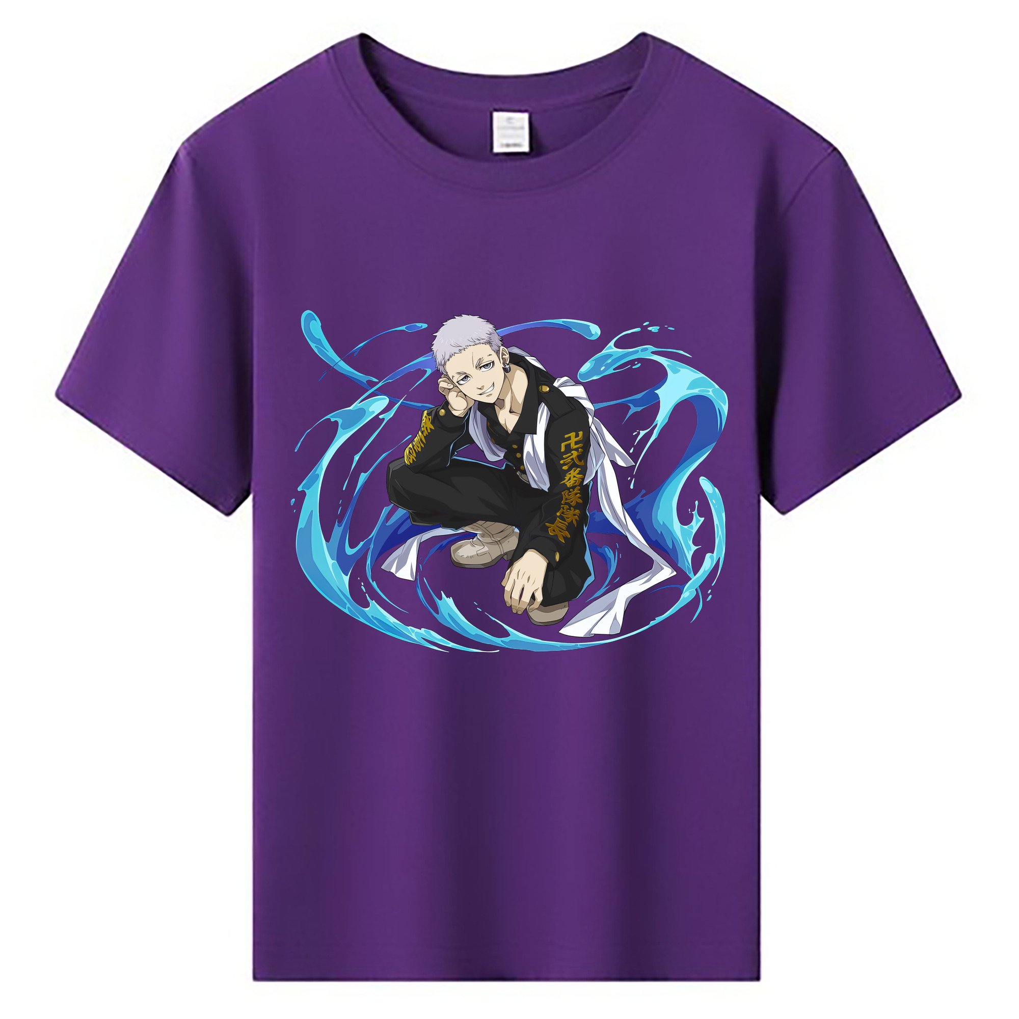 （画像用） 東京リベンジャーズ Tokyo Revengers 綿100％キッズTシャツ（フロントプリント）