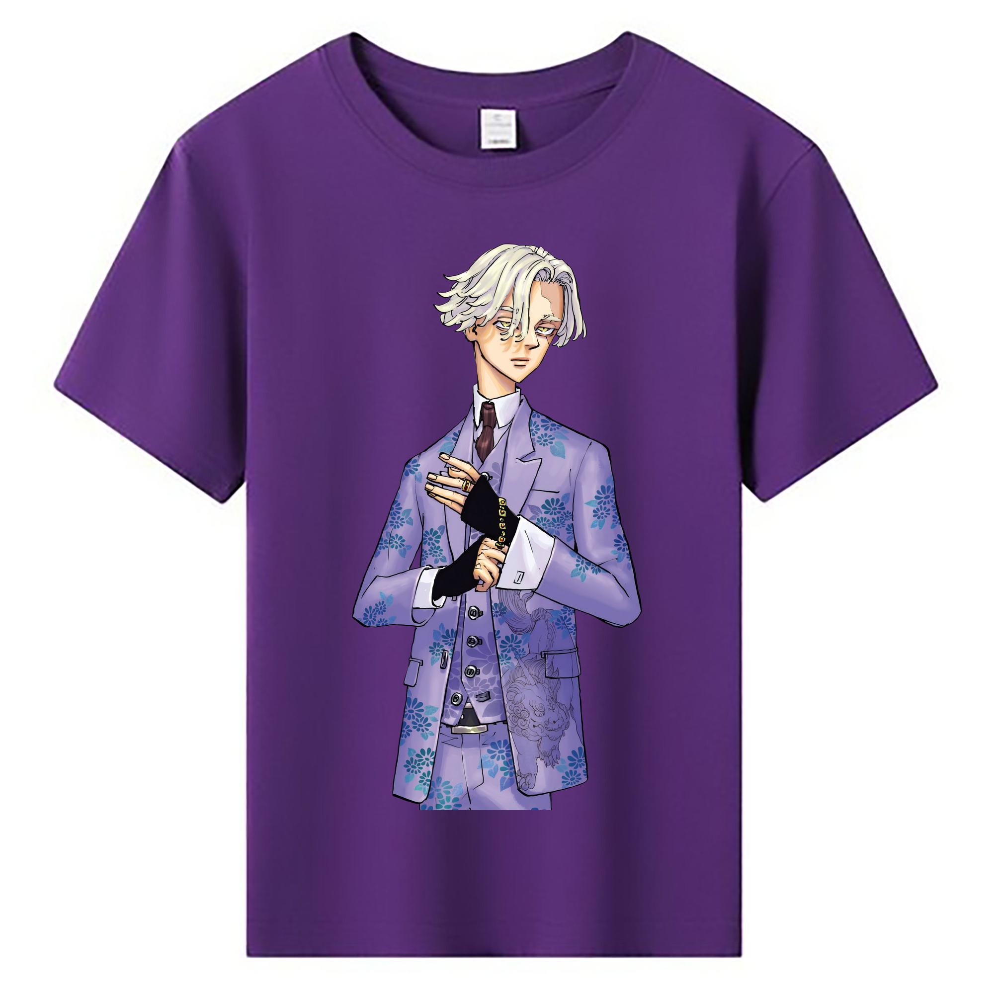 （画像用） 東京リベンジャーズ Tokyo Revengers 綿100％キッズTシャツ（フロントプリント）