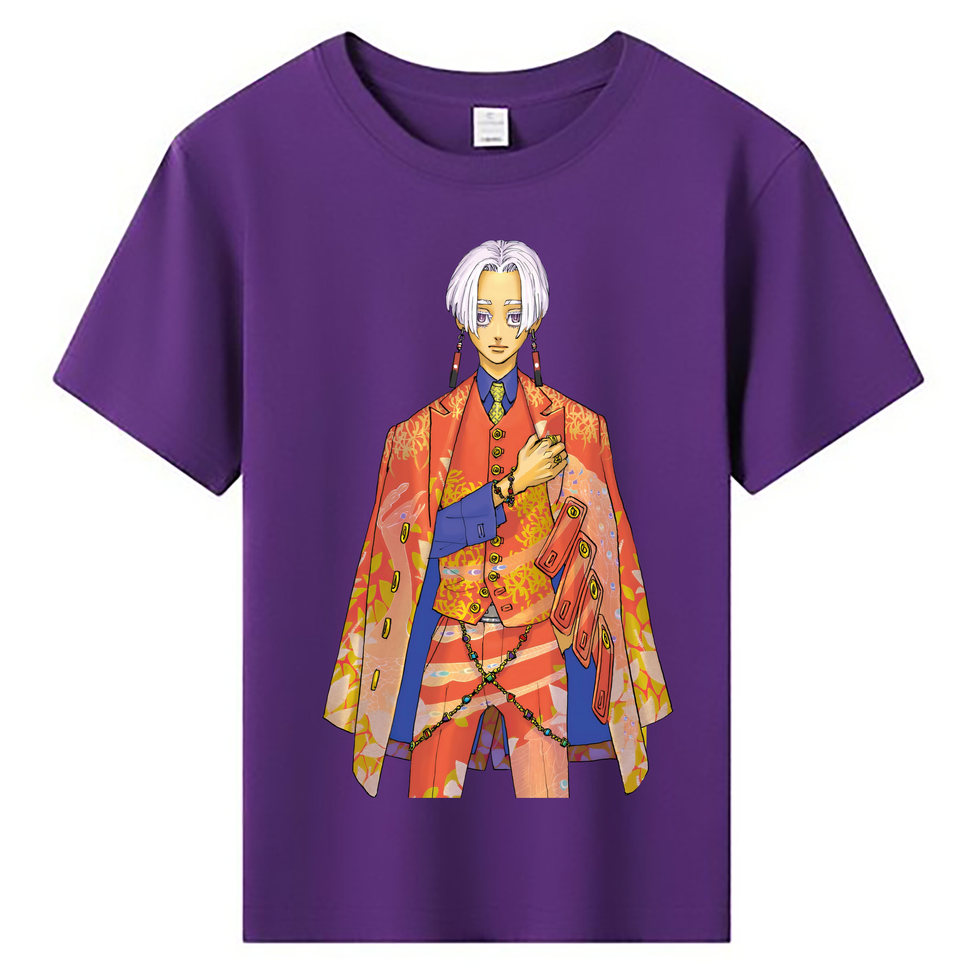 （画像用） 東京リベンジャーズ Tokyo Revengers 綿100％キッズTシャツ（フロントプリント）