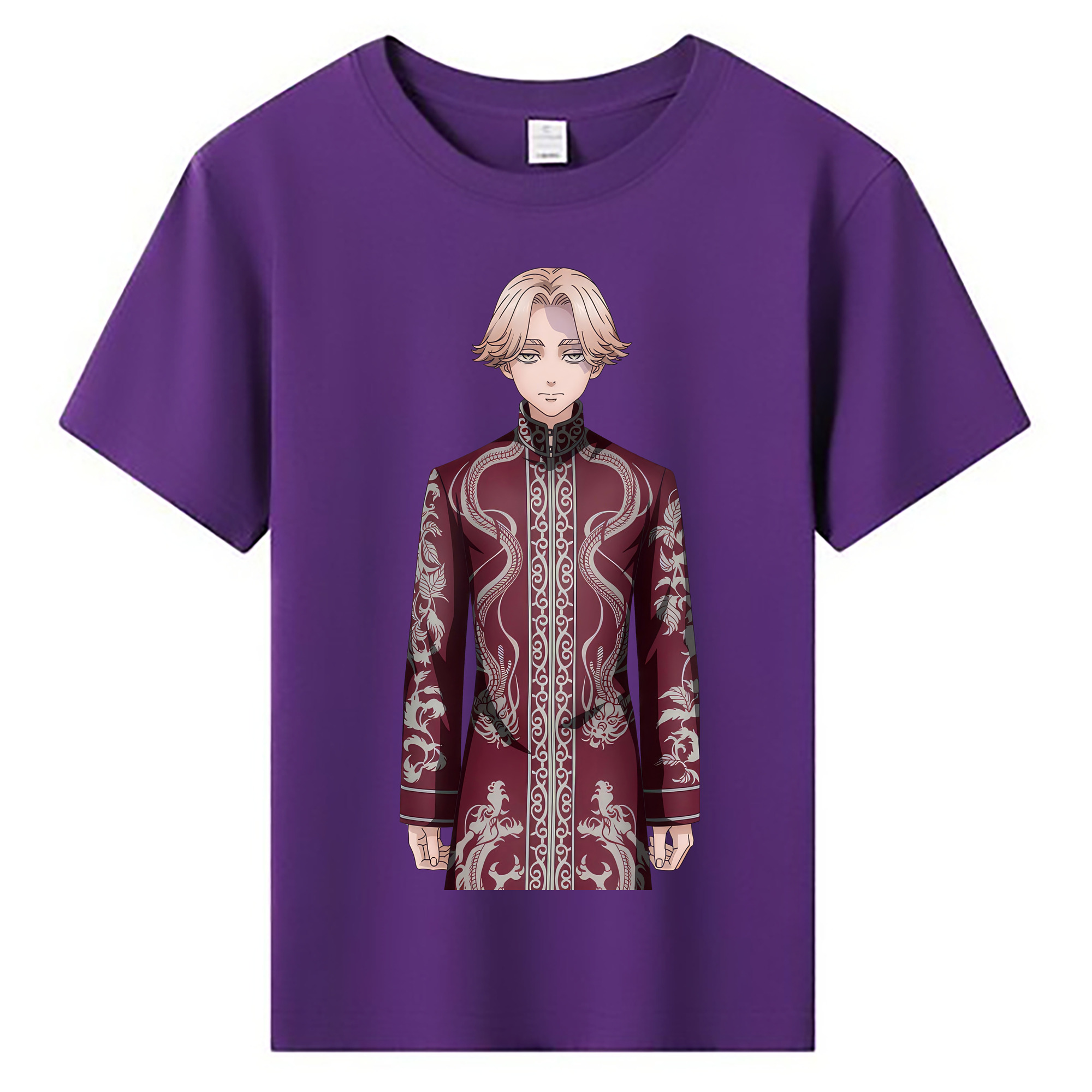 （画像用） 東京リベンジャーズ Tokyo Revengers 綿100％キッズTシャツ（フロントプリント）