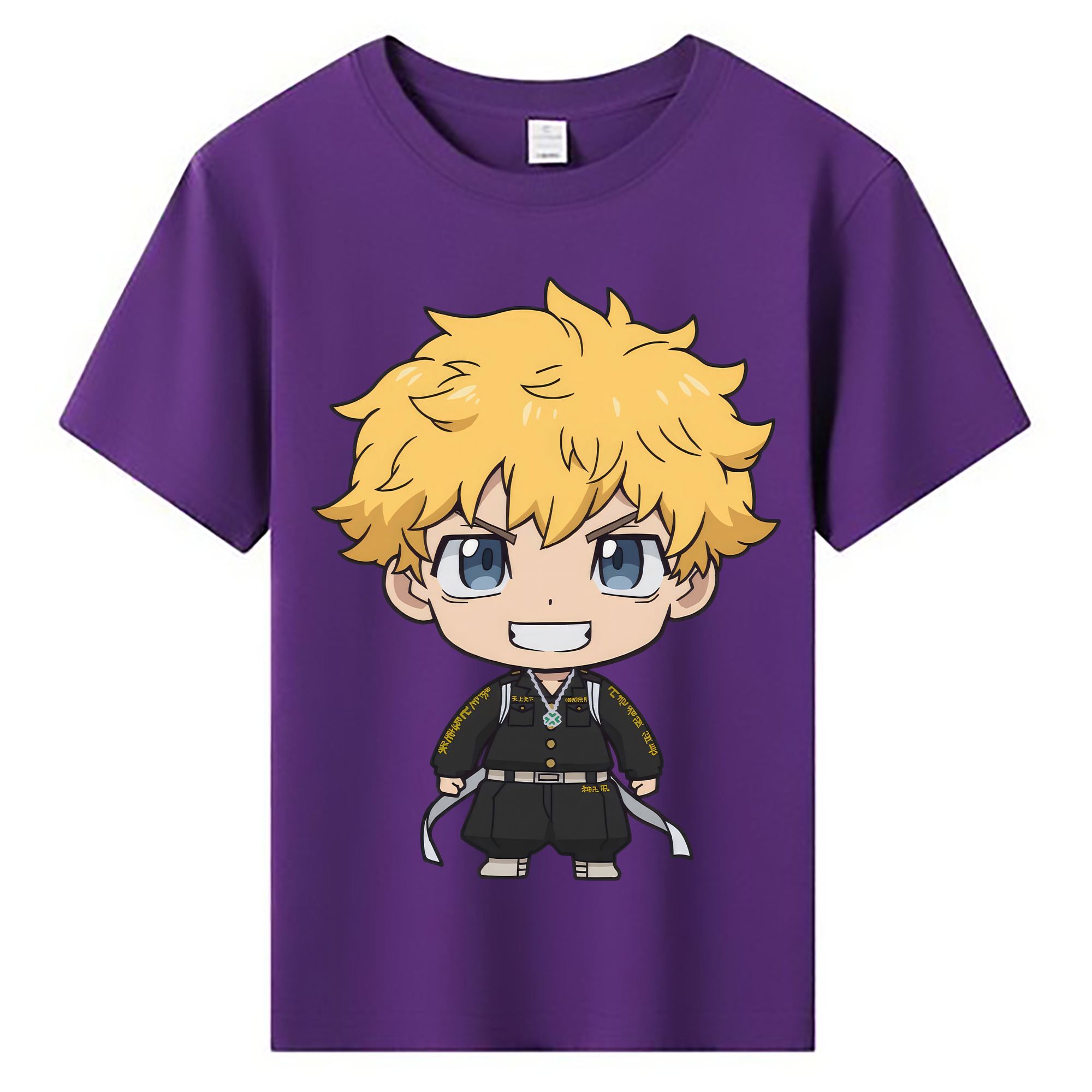 （画像用） 東京リベンジャーズ Tokyo Revengers 綿100％キッズTシャツ（フロントプリント）