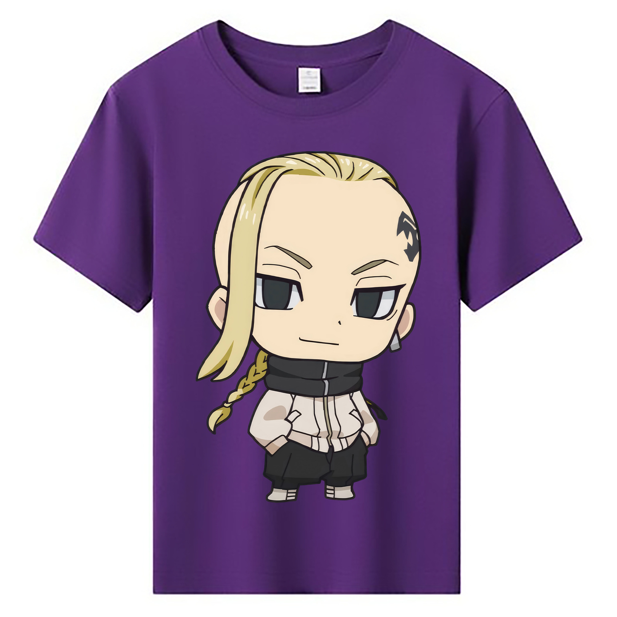 （画像用） 東京リベンジャーズ Tokyo Revengers 綿100％キッズTシャツ（フロントプリント）