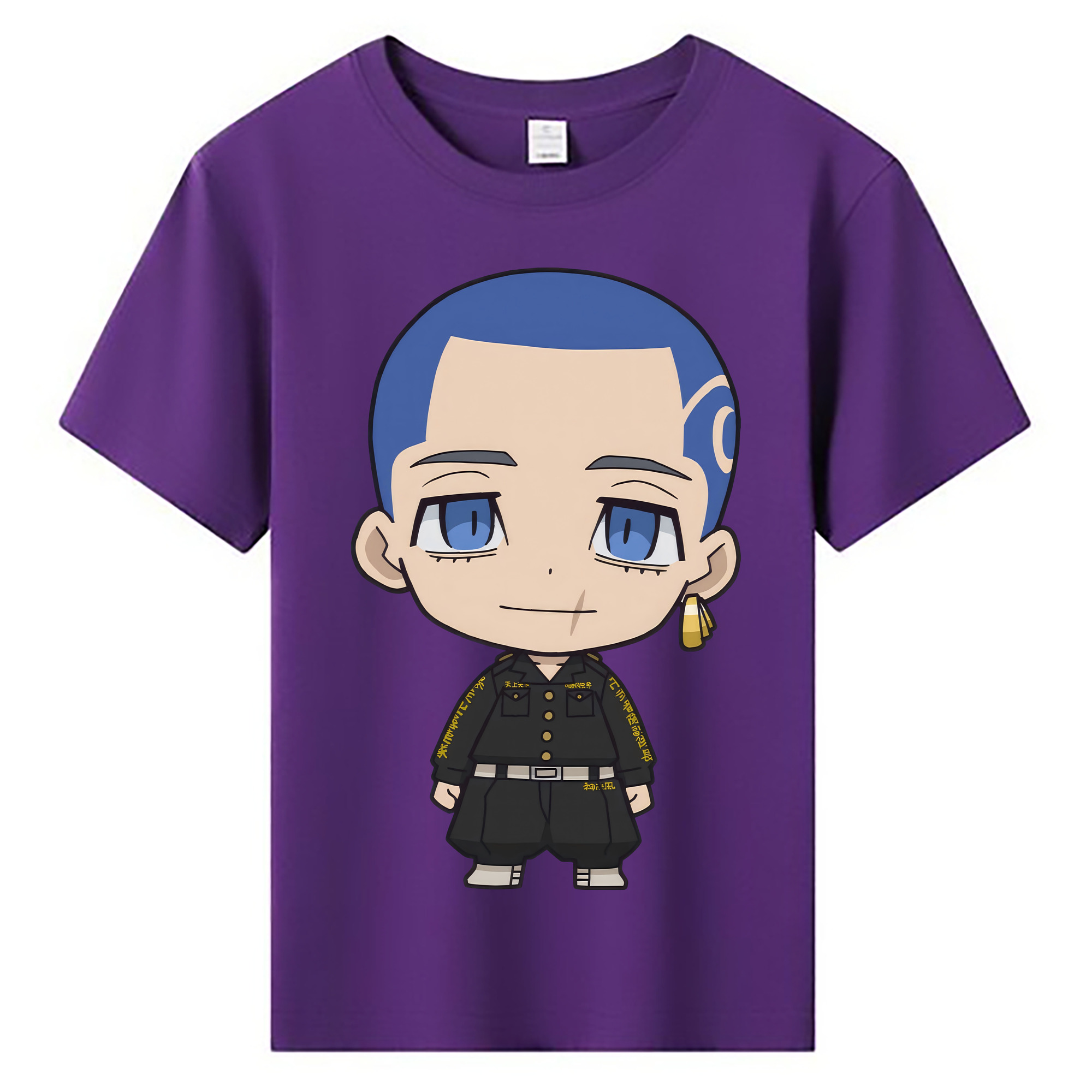 （画像用） 東京リベンジャーズ Tokyo Revengers 綿100％キッズTシャツ（フロントプリント）