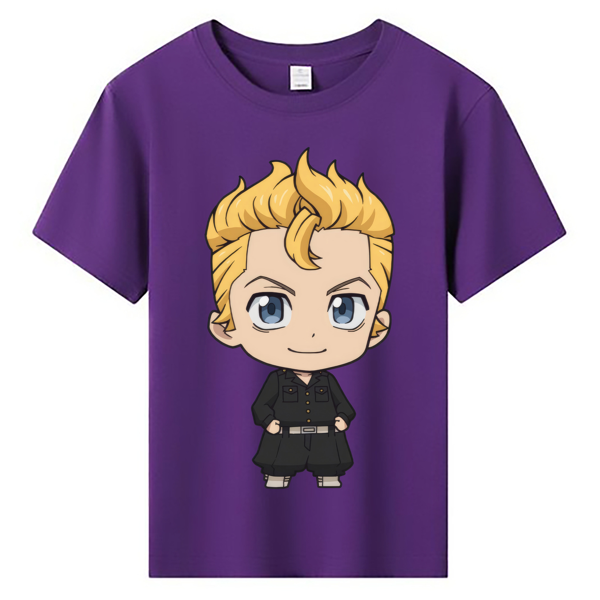 （画像用） 東京リベンジャーズ Tokyo Revengers 綿100％キッズTシャツ（フロントプリント）