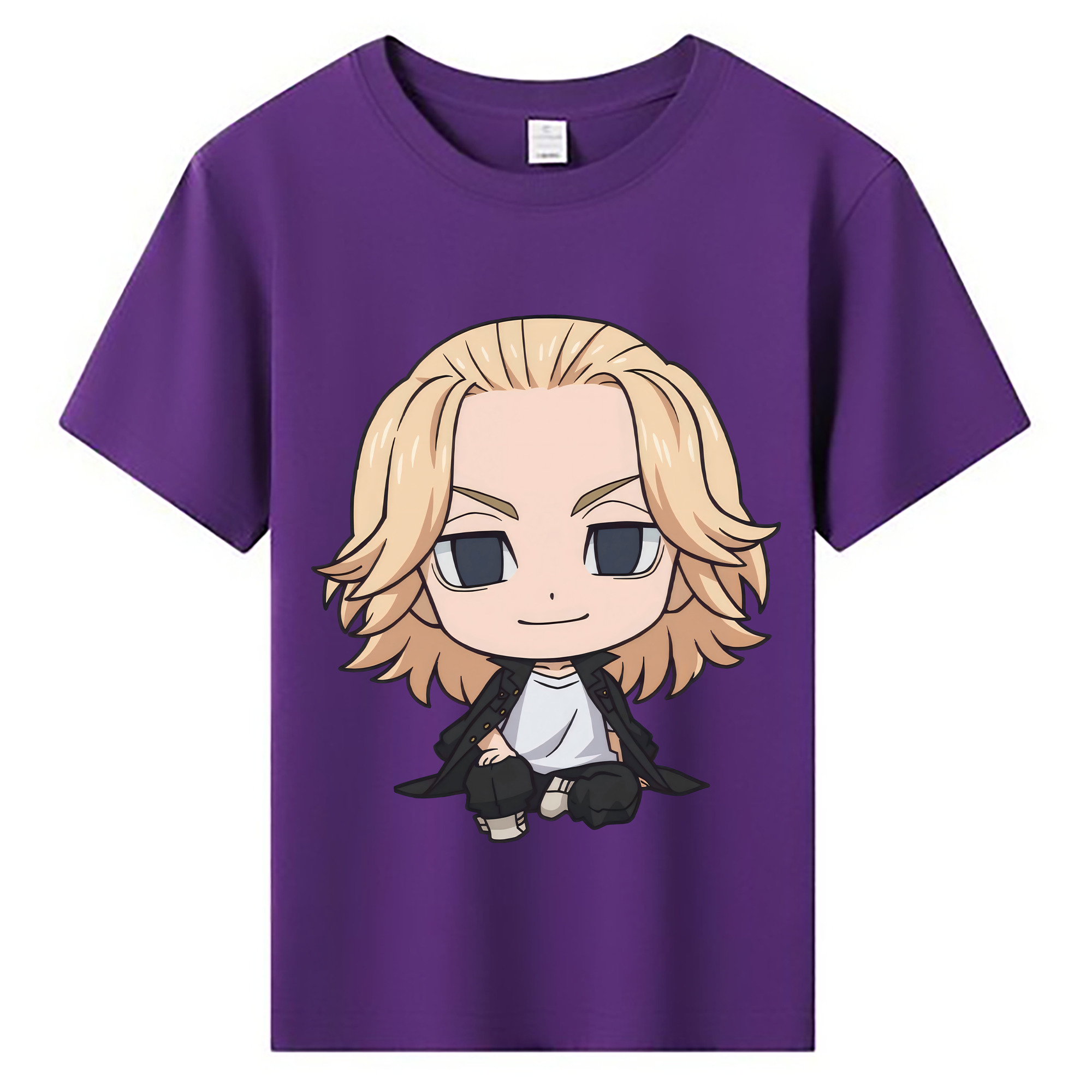 （画像用） 東京リベンジャーズ Tokyo Revengers 綿100％キッズTシャツ（フロントプリント）