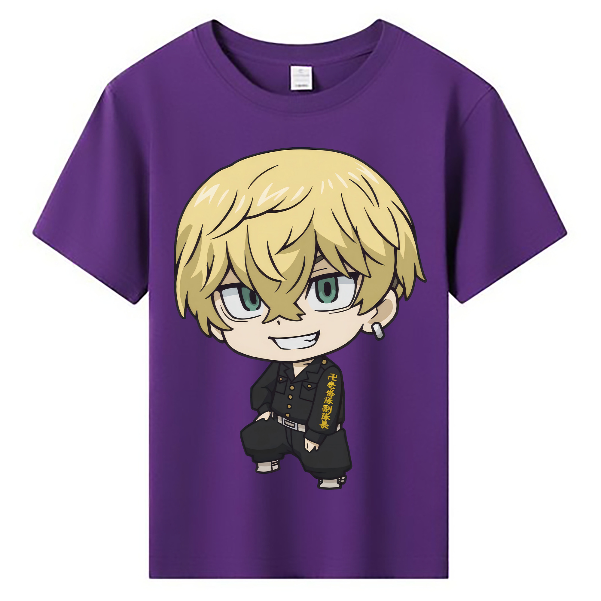 （画像用） 東京リベンジャーズ Tokyo Revengers 綿100％キッズTシャツ（フロントプリント）
