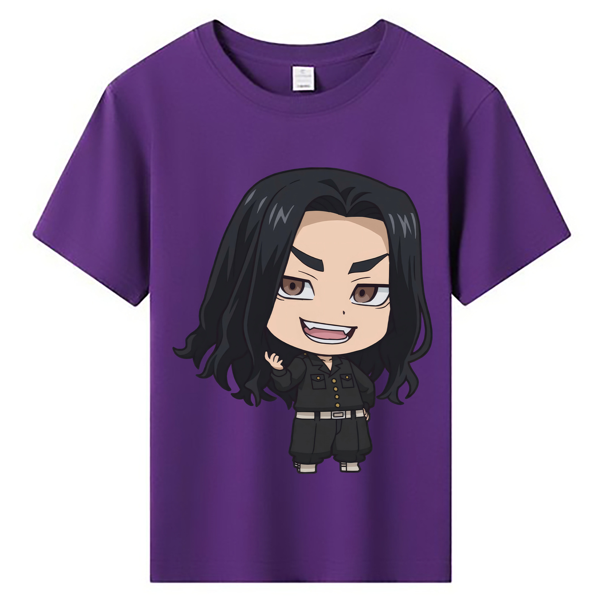 （画像用） 東京リベンジャーズ Tokyo Revengers 綿100％キッズTシャツ（フロントプリント）