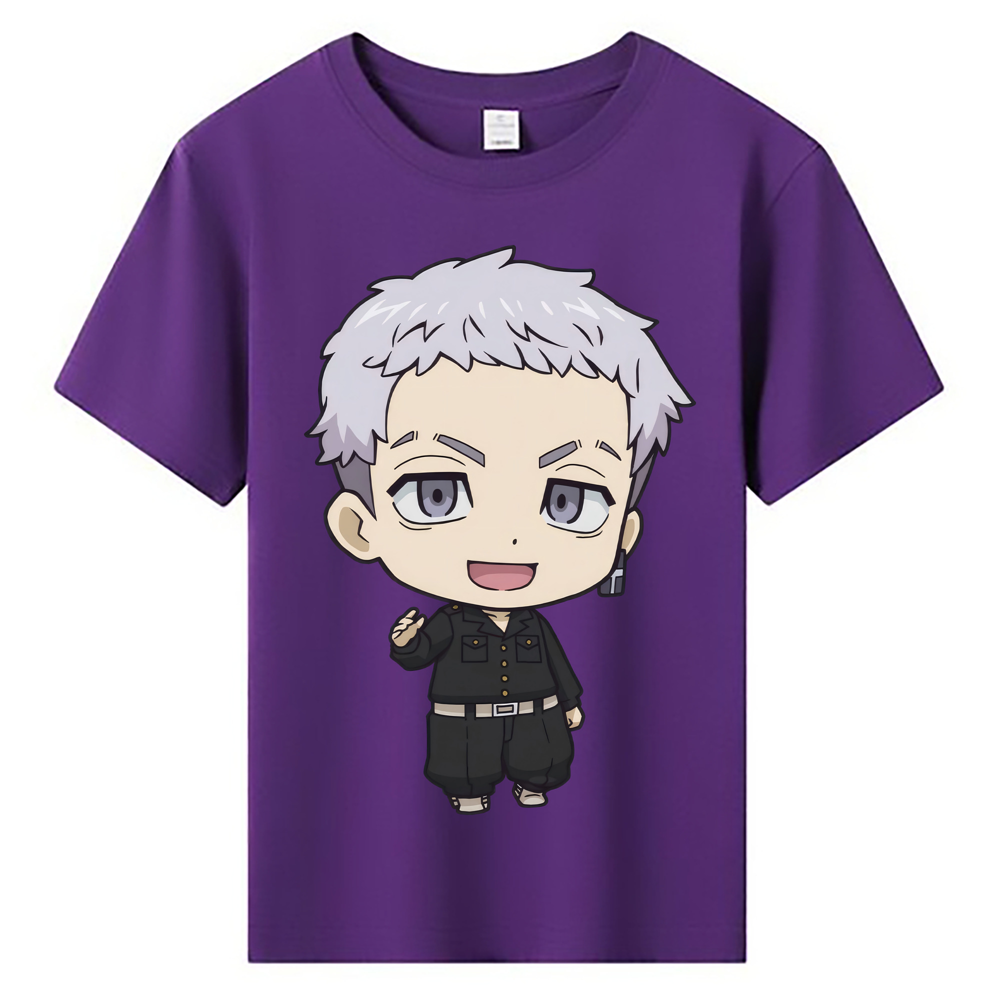 （画像用） 東京リベンジャーズ Tokyo Revengers 綿100％キッズTシャツ（フロントプリント）
