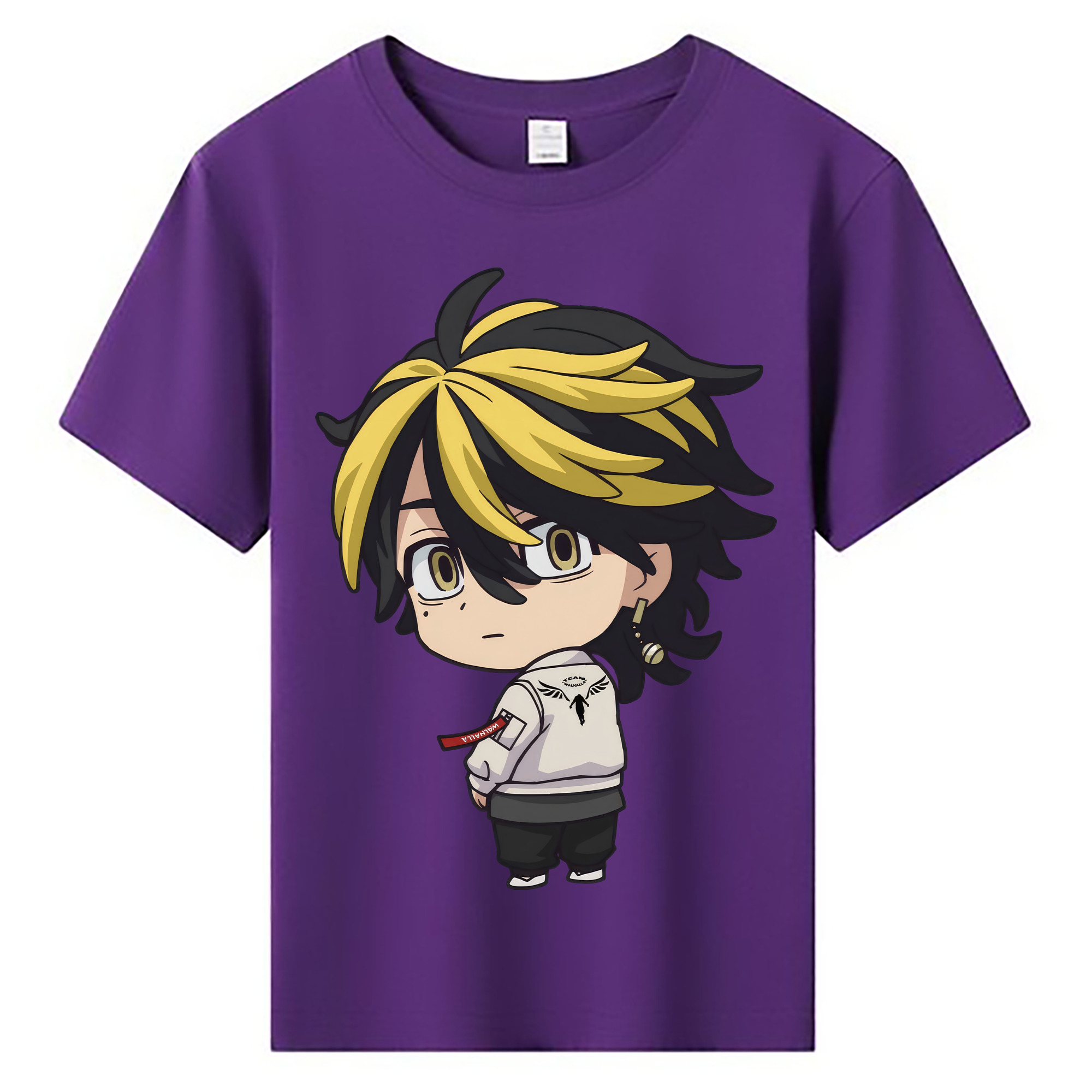 （画像用） 東京リベンジャーズ Tokyo Revengers 綿100％キッズTシャツ（フロントプリント）