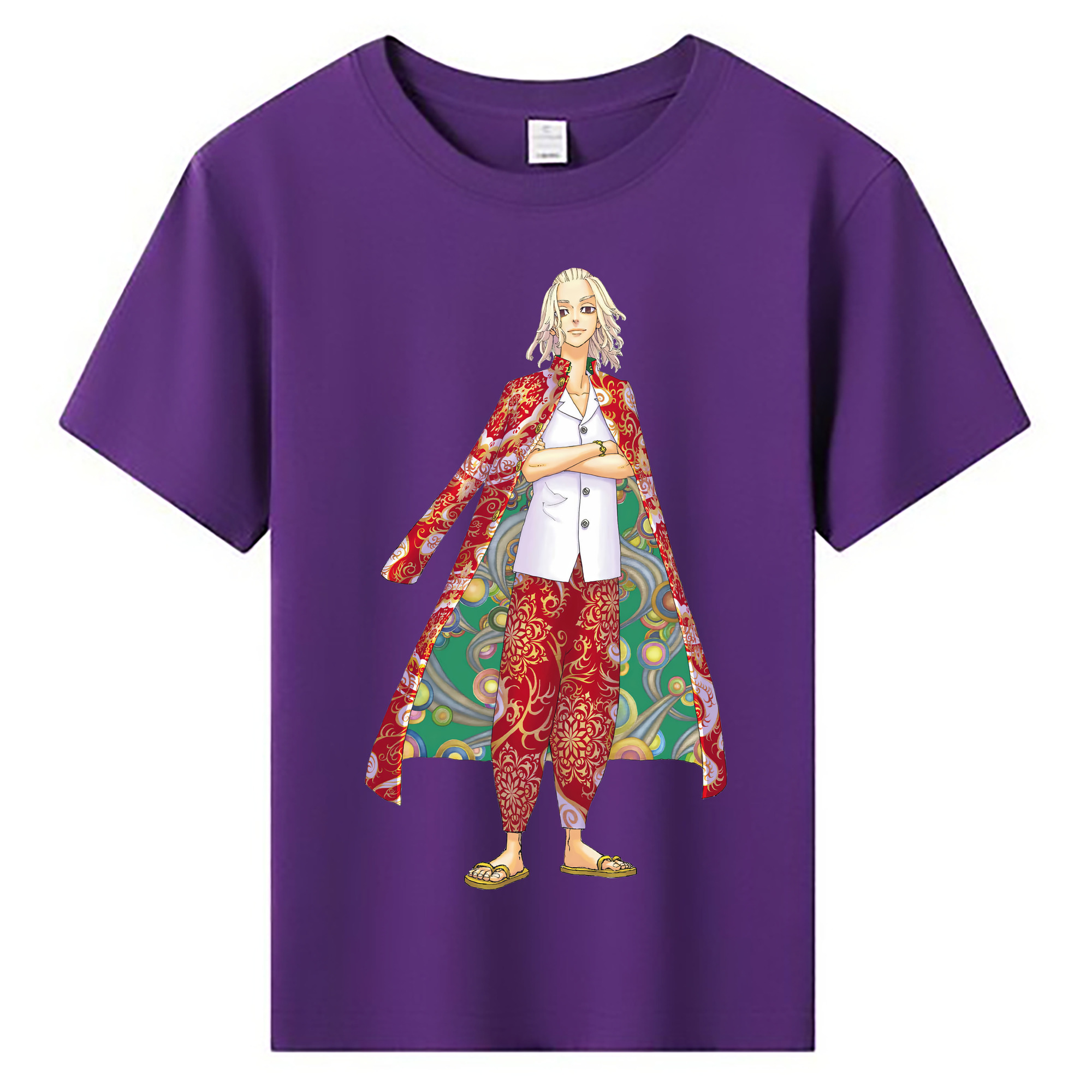 （画像用） 東京リベンジャーズ Tokyo Revengers 綿100％キッズTシャツ（フロントプリント）