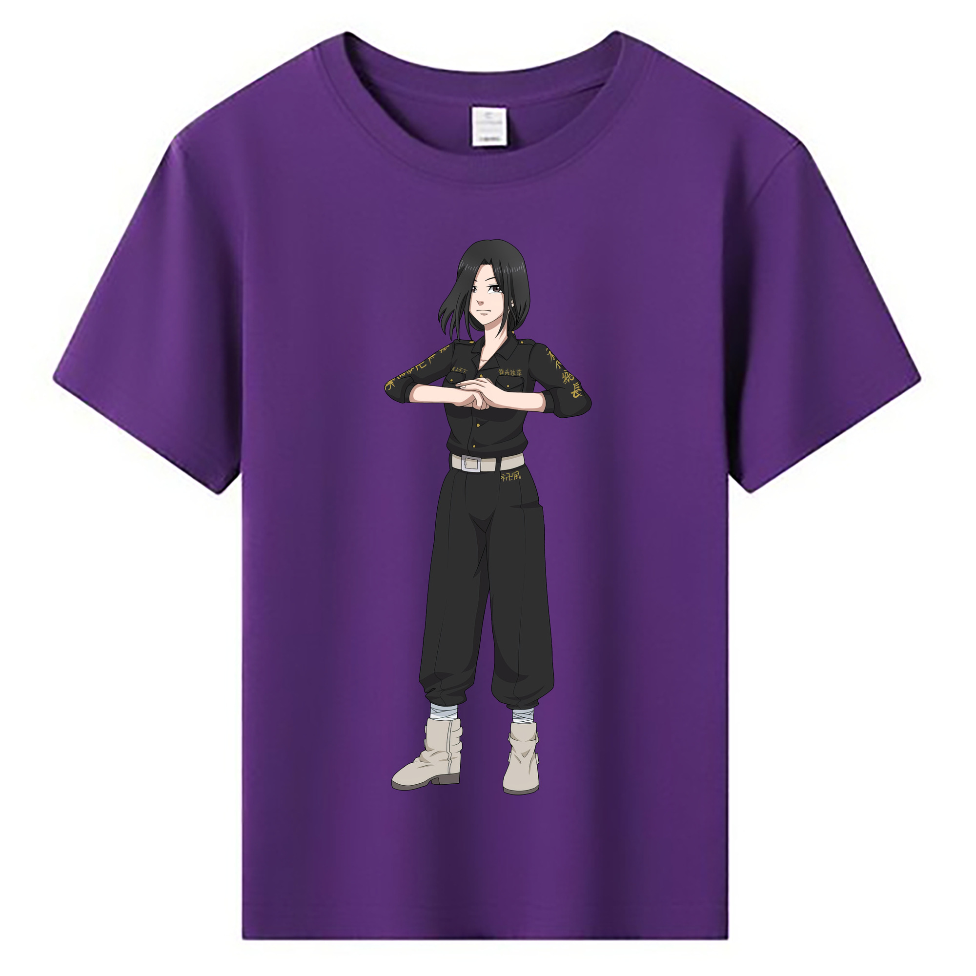 （画像用） 東京リベンジャーズ Tokyo Revengers 綿100％キッズTシャツ（フロントプリント）