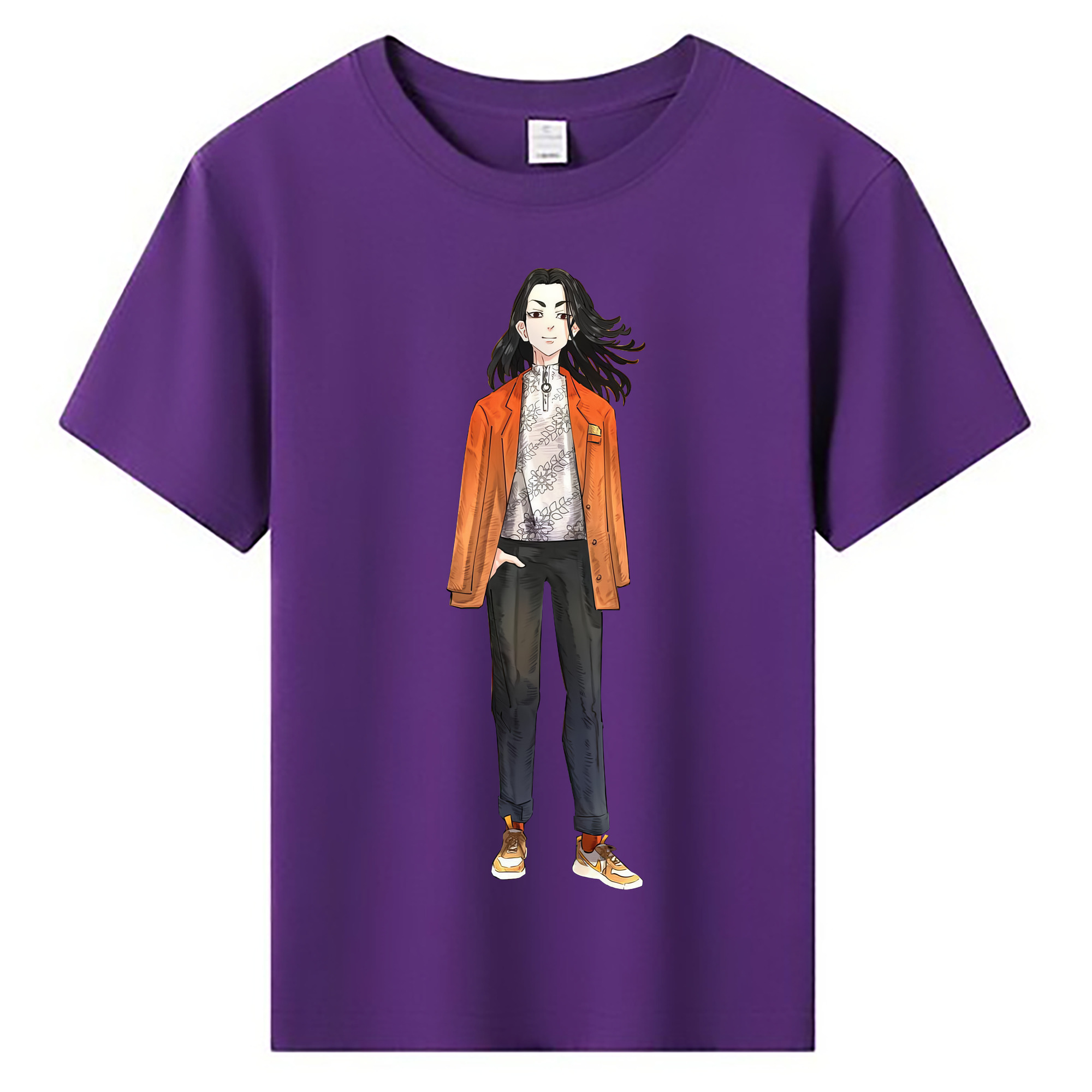（画像用） 東京リベンジャーズ Tokyo Revengers 綿100％キッズTシャツ（フロントプリント）