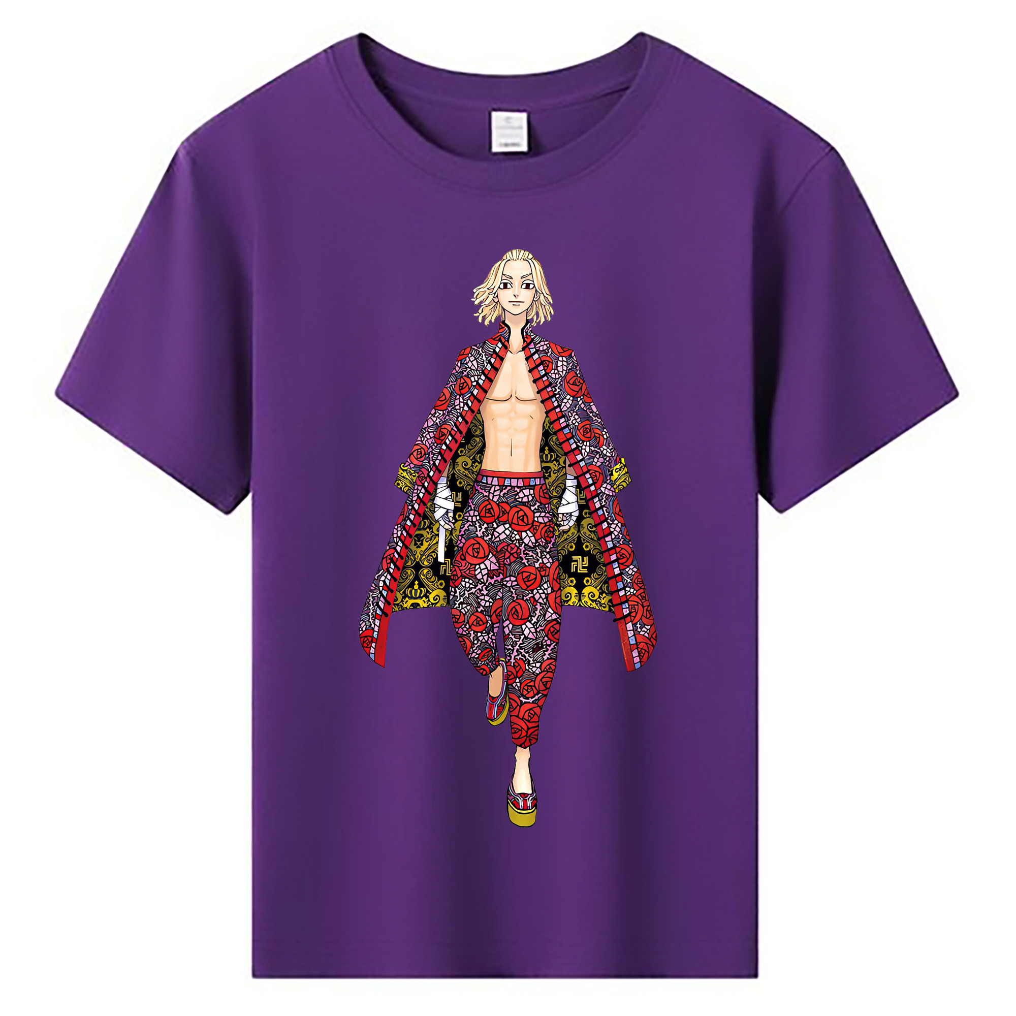 （画像用） 東京リベンジャーズ Tokyo Revengers 綿100％キッズTシャツ（フロントプリント）