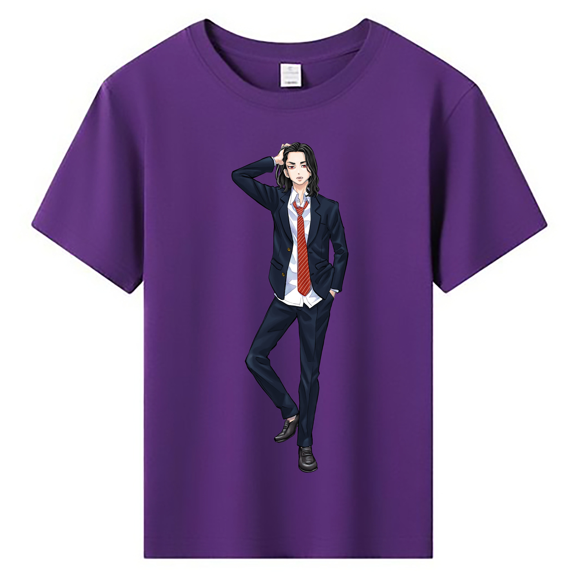 （画像用） 東京リベンジャーズ Tokyo Revengers 綿100％キッズTシャツ（フロントプリント）
