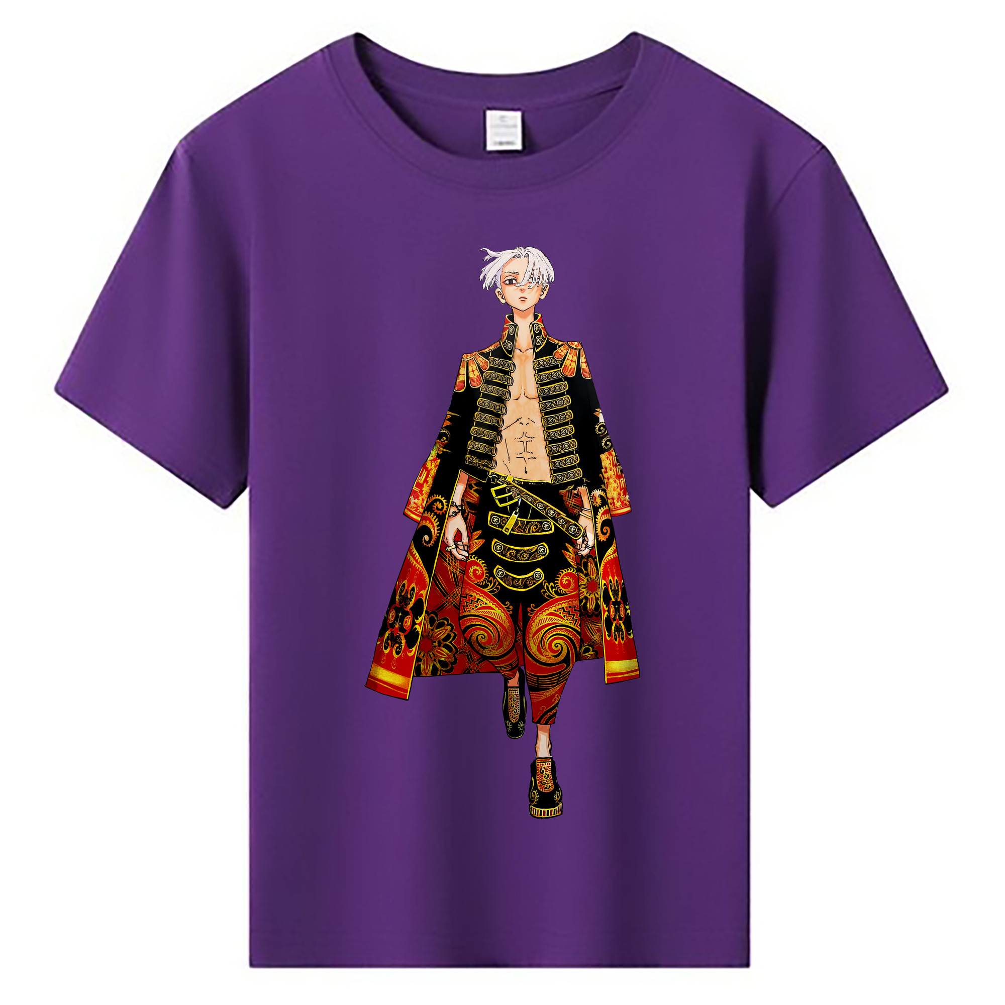 （画像用） 東京リベンジャーズ Tokyo Revengers 綿100％キッズTシャツ（フロントプリント）