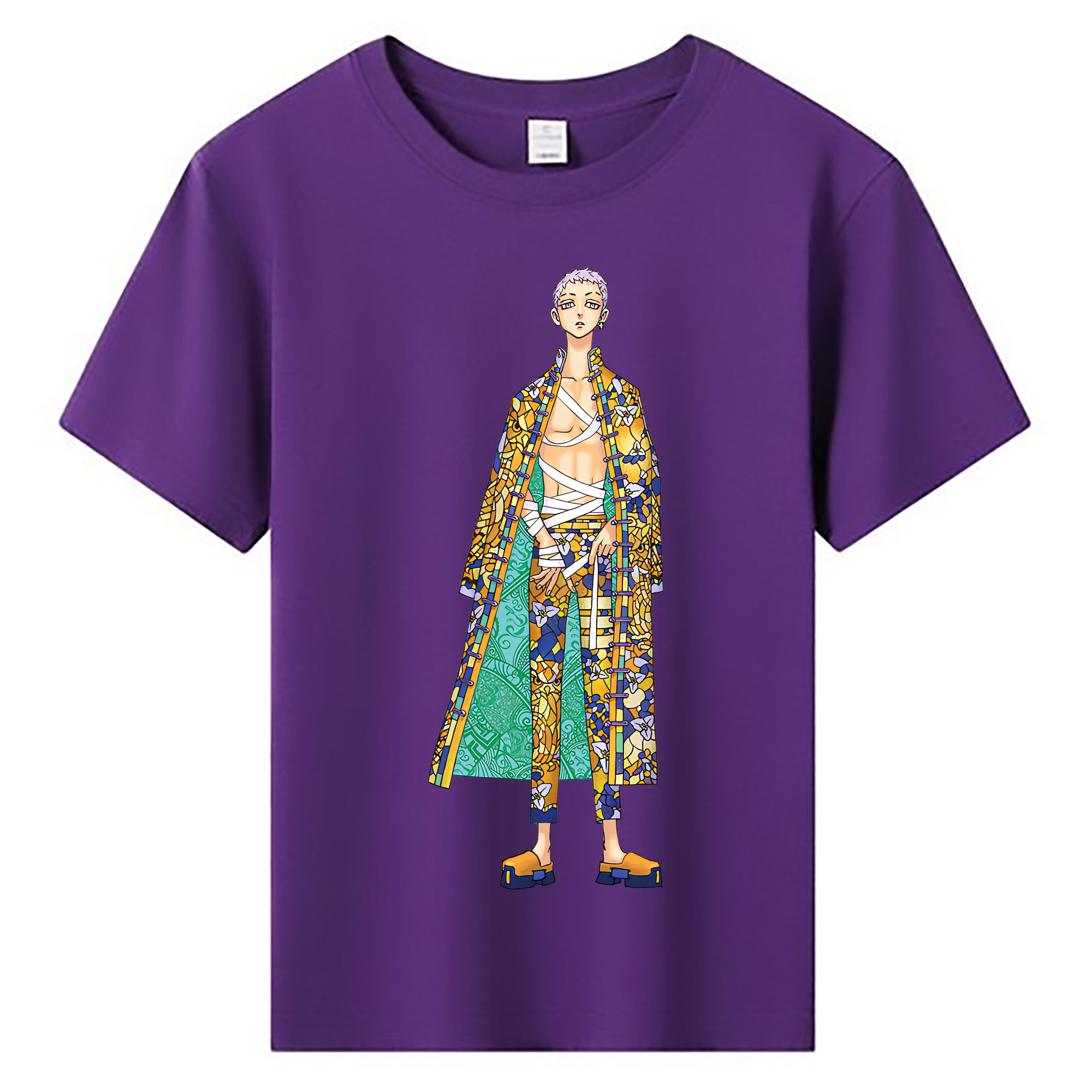 （画像用） 東京リベンジャーズ Tokyo Revengers 綿100％キッズTシャツ（フロントプリント）