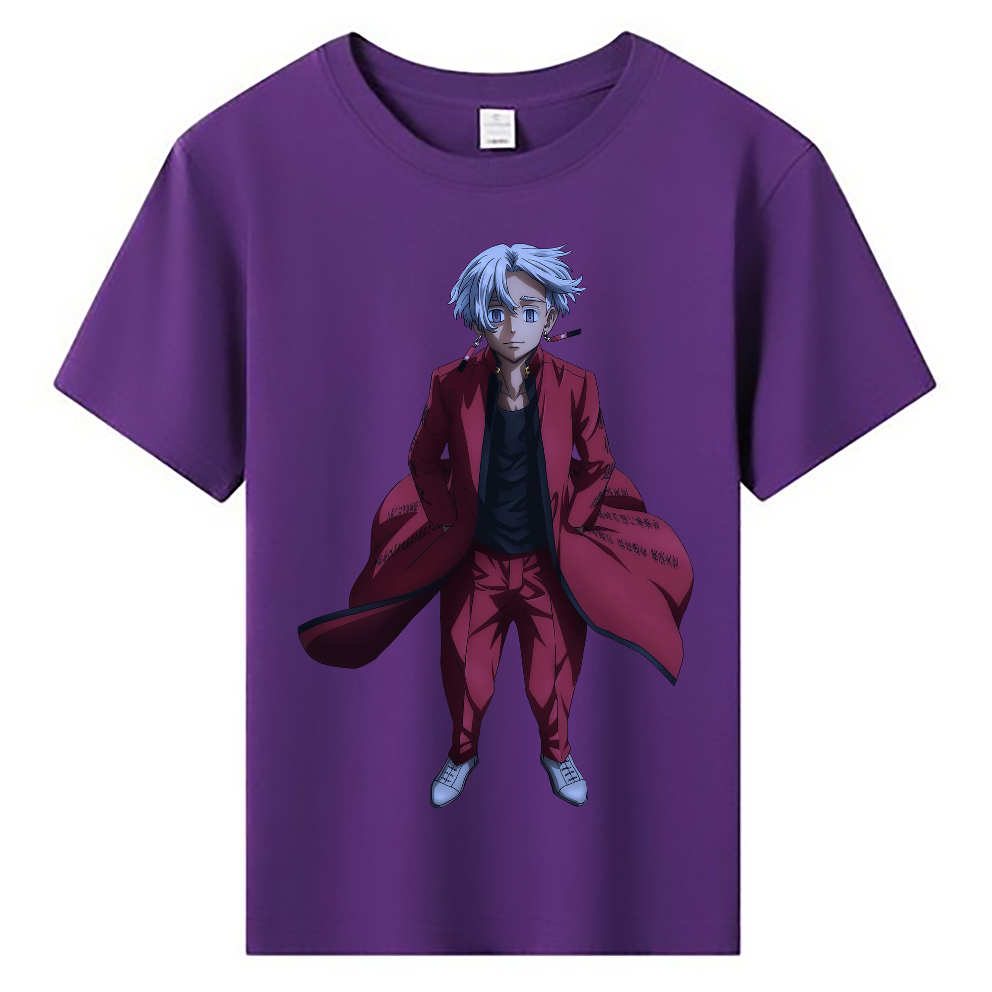 （画像用） 東京リベンジャーズ Tokyo Revengers 綿100％キッズTシャツ（フロントプリント）