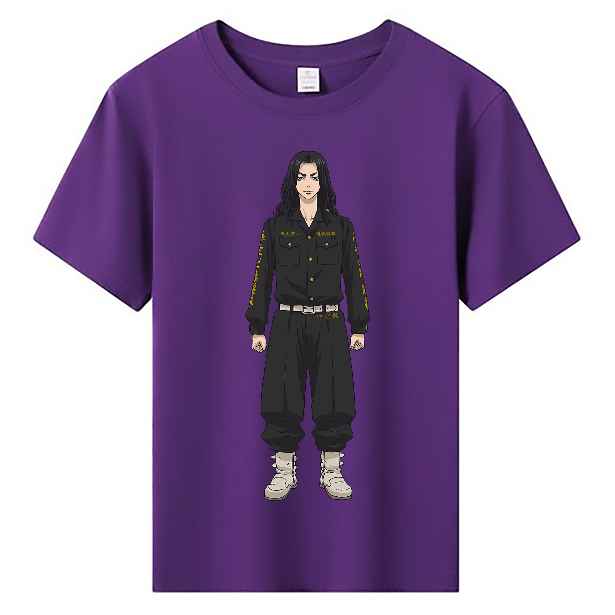 （画像用） 東京リベンジャーズ Tokyo Revengers 綿100％キッズTシャツ（フロントプリント）