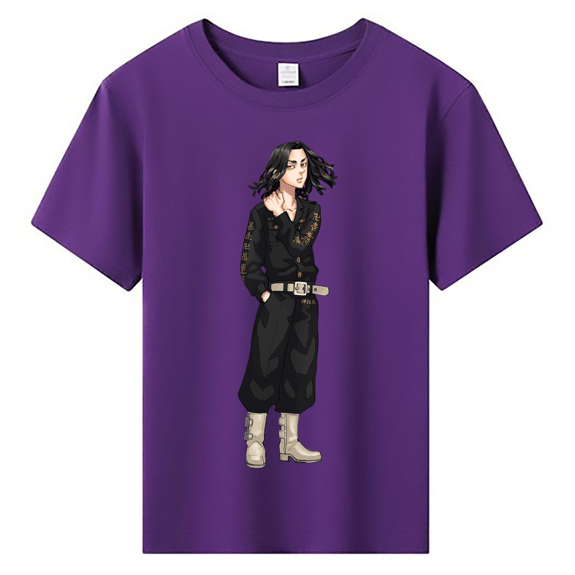 （画像用） 東京リベンジャーズ Tokyo Revengers 綿100％キッズTシャツ（フロントプリント）