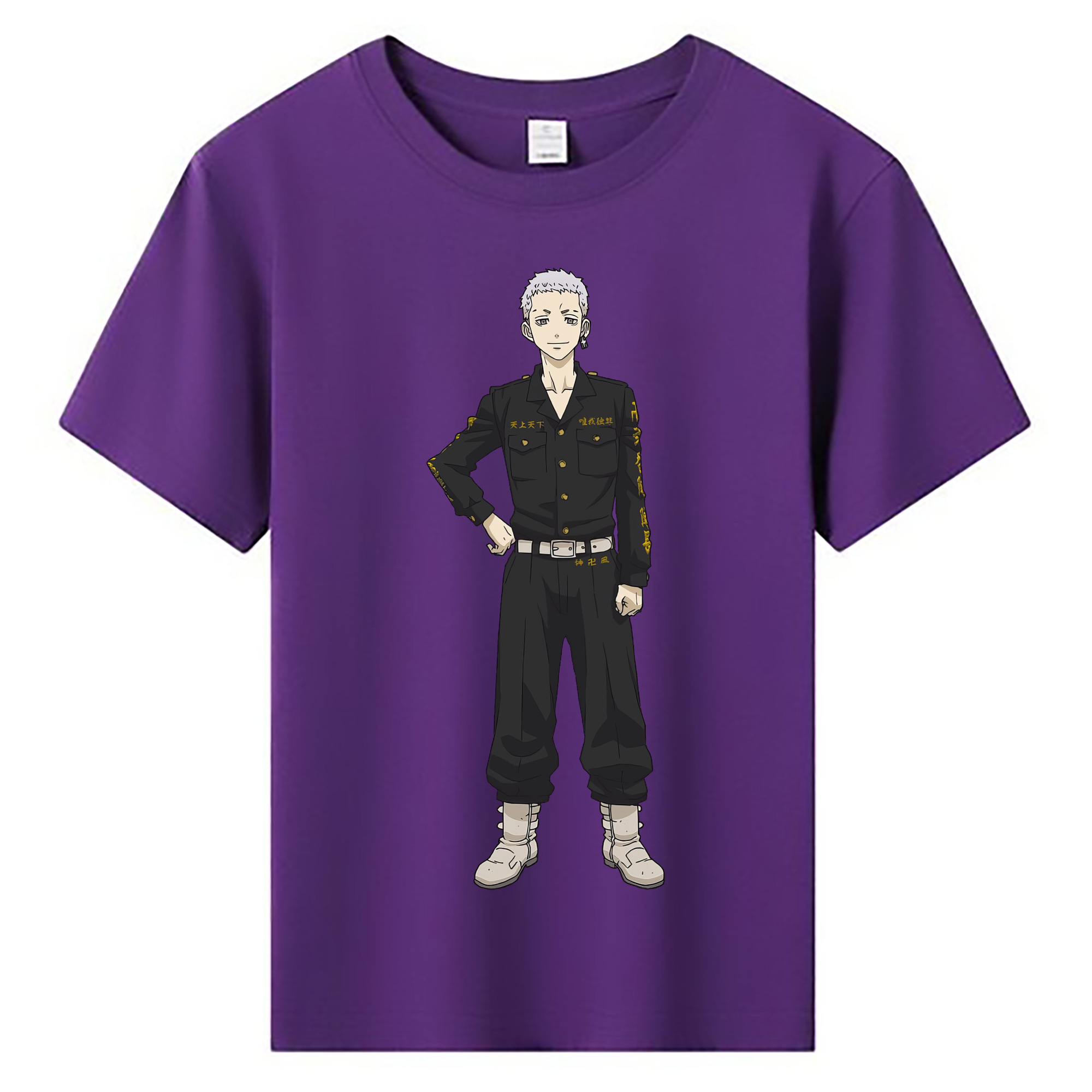 （画像用） 東京リベンジャーズ Tokyo Revengers 綿100％キッズTシャツ（フロントプリント）