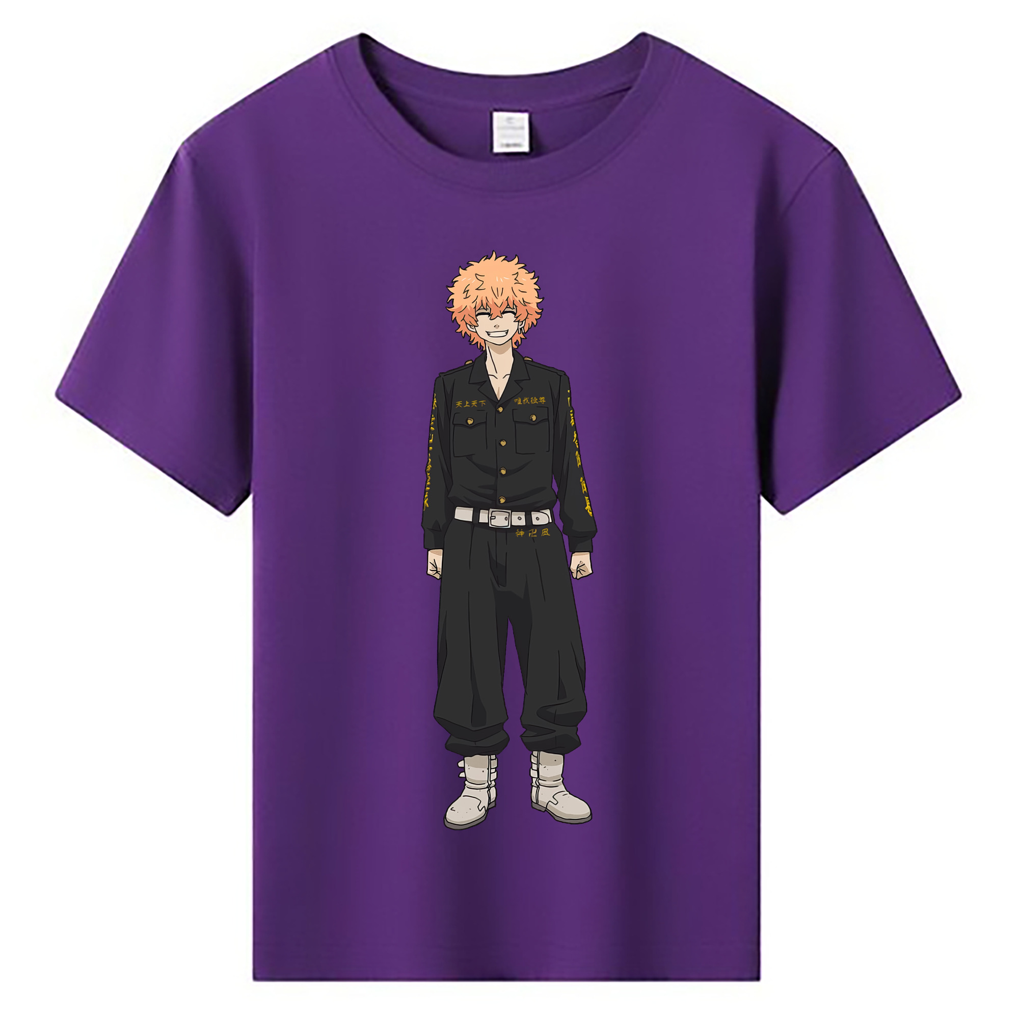 （画像用） 東京リベンジャーズ Tokyo Revengers 綿100％キッズTシャツ（フロントプリント）