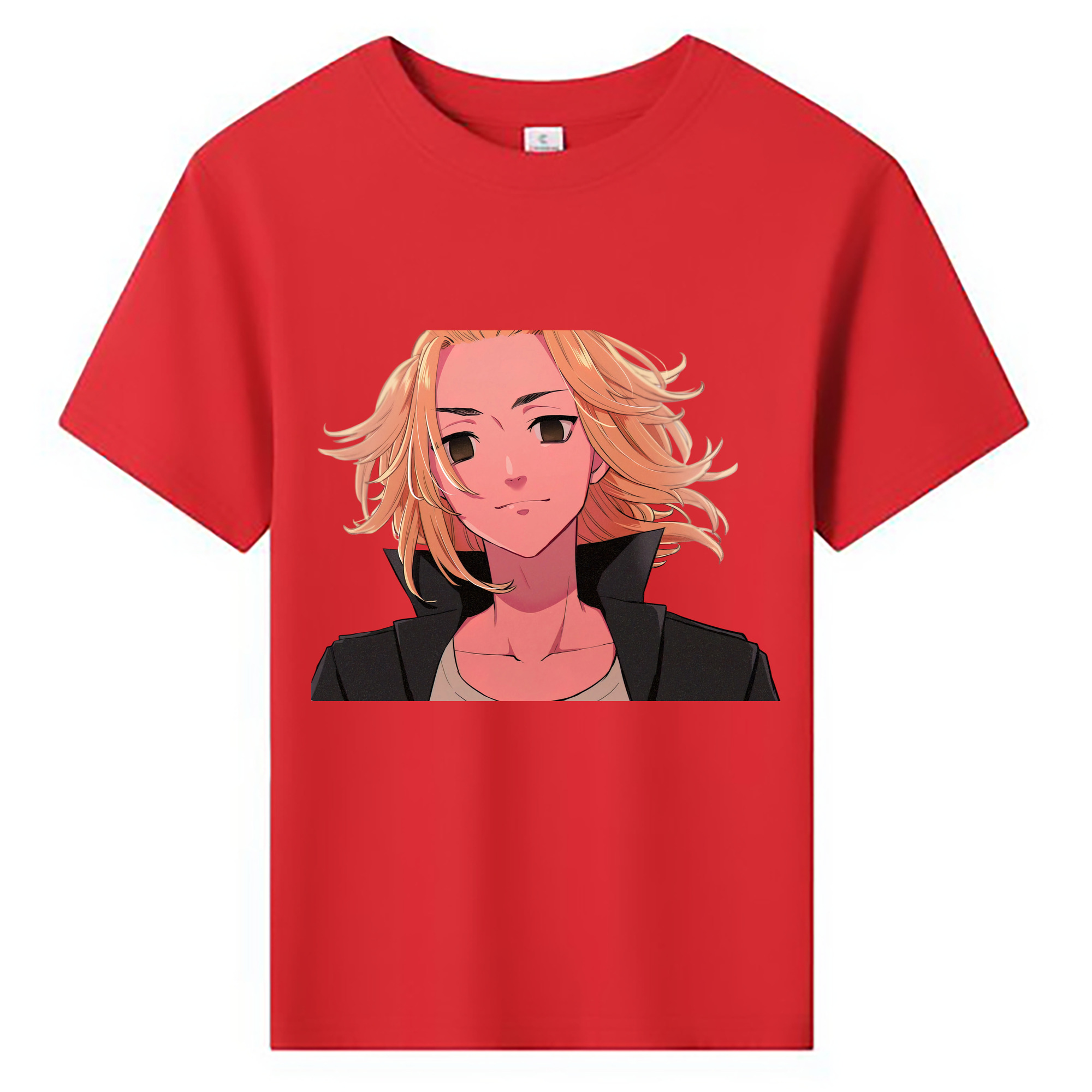 （画像用） 東京リベンジャーズ Tokyo Revengers 綿100％キッズTシャツ（フロントプリント）