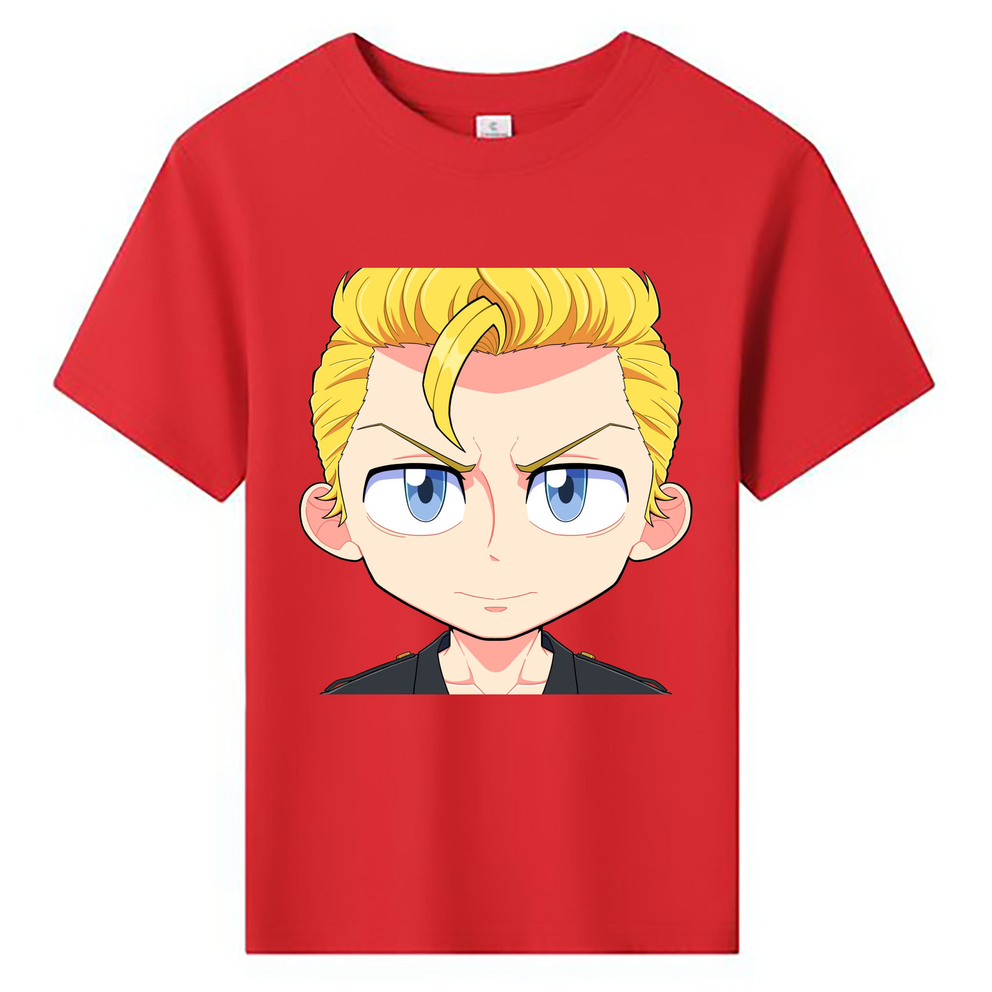 （画像用） 東京リベンジャーズ Tokyo Revengers 綿100％キッズTシャツ（フロントプリント）