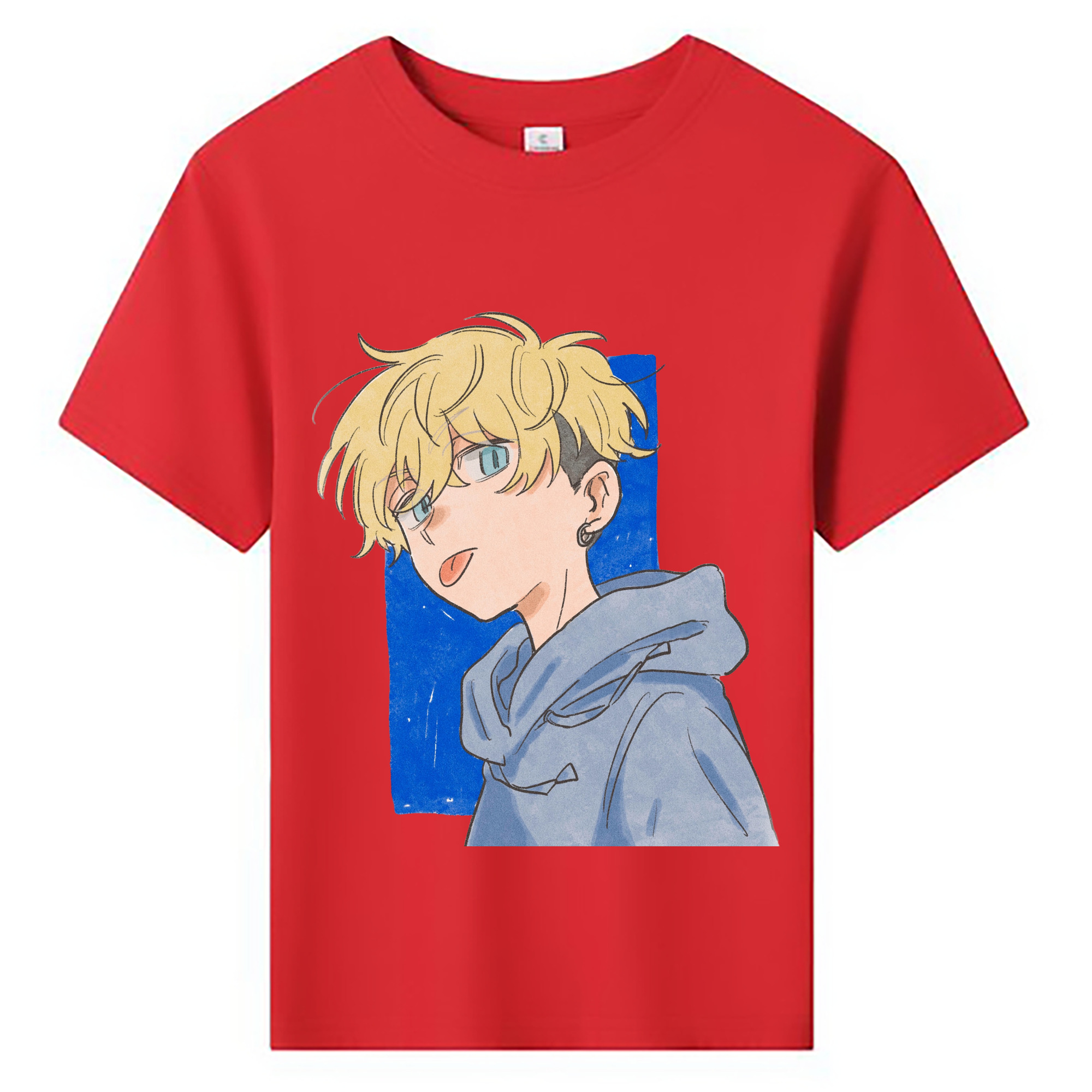 （画像用） 東京リベンジャーズ Tokyo Revengers 綿100％キッズTシャツ（フロントプリント）