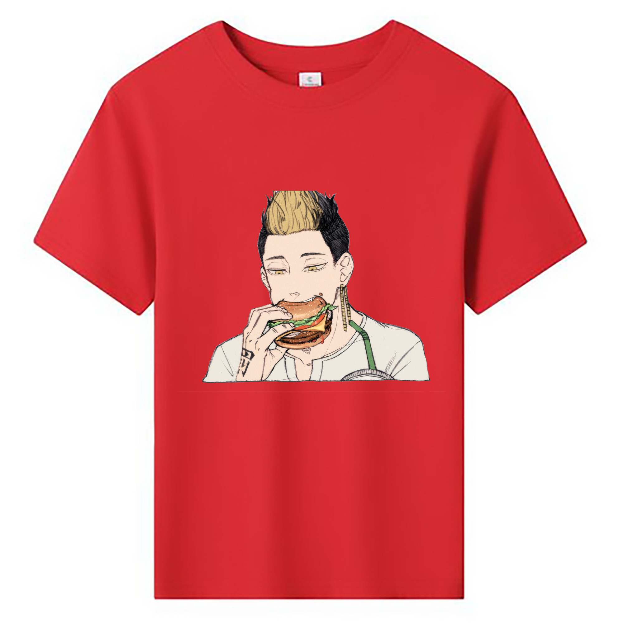 （画像用） 東京リベンジャーズ Tokyo Revengers 綿100％キッズTシャツ（フロントプリント）
