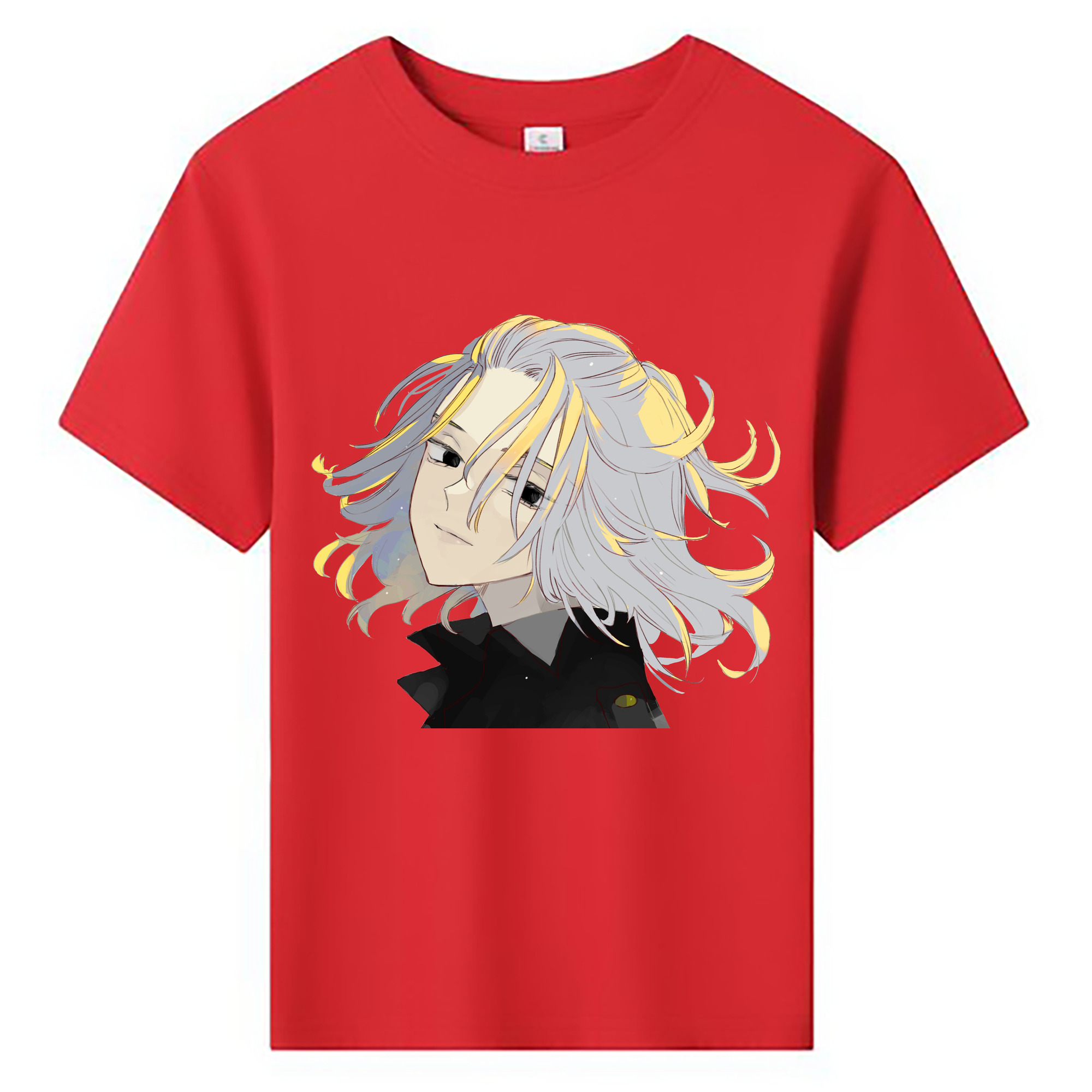 （画像用） 東京リベンジャーズ Tokyo Revengers 綿100％キッズTシャツ（フロントプリント）