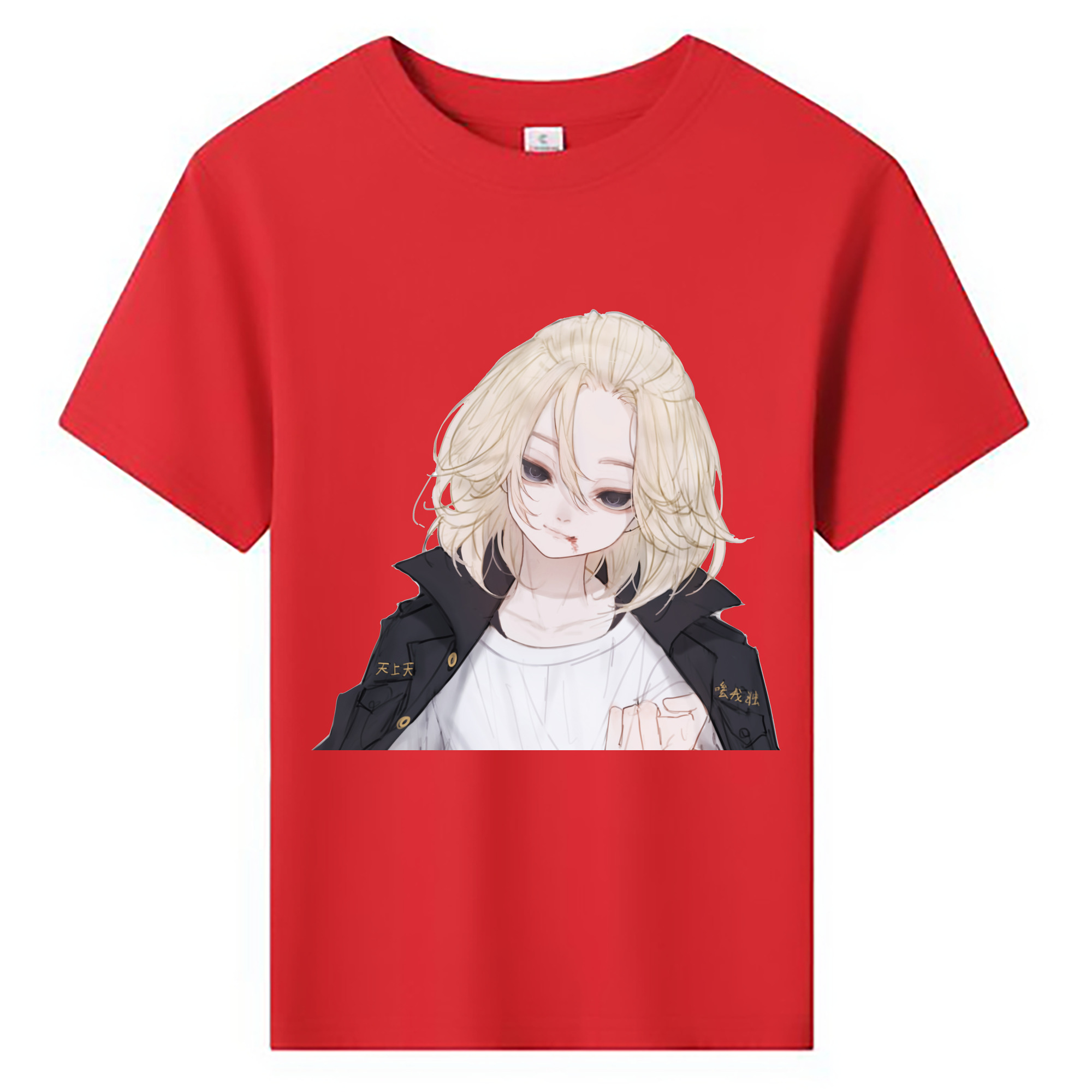 （画像用） 東京リベンジャーズ Tokyo Revengers 綿100％キッズTシャツ（フロントプリント）
