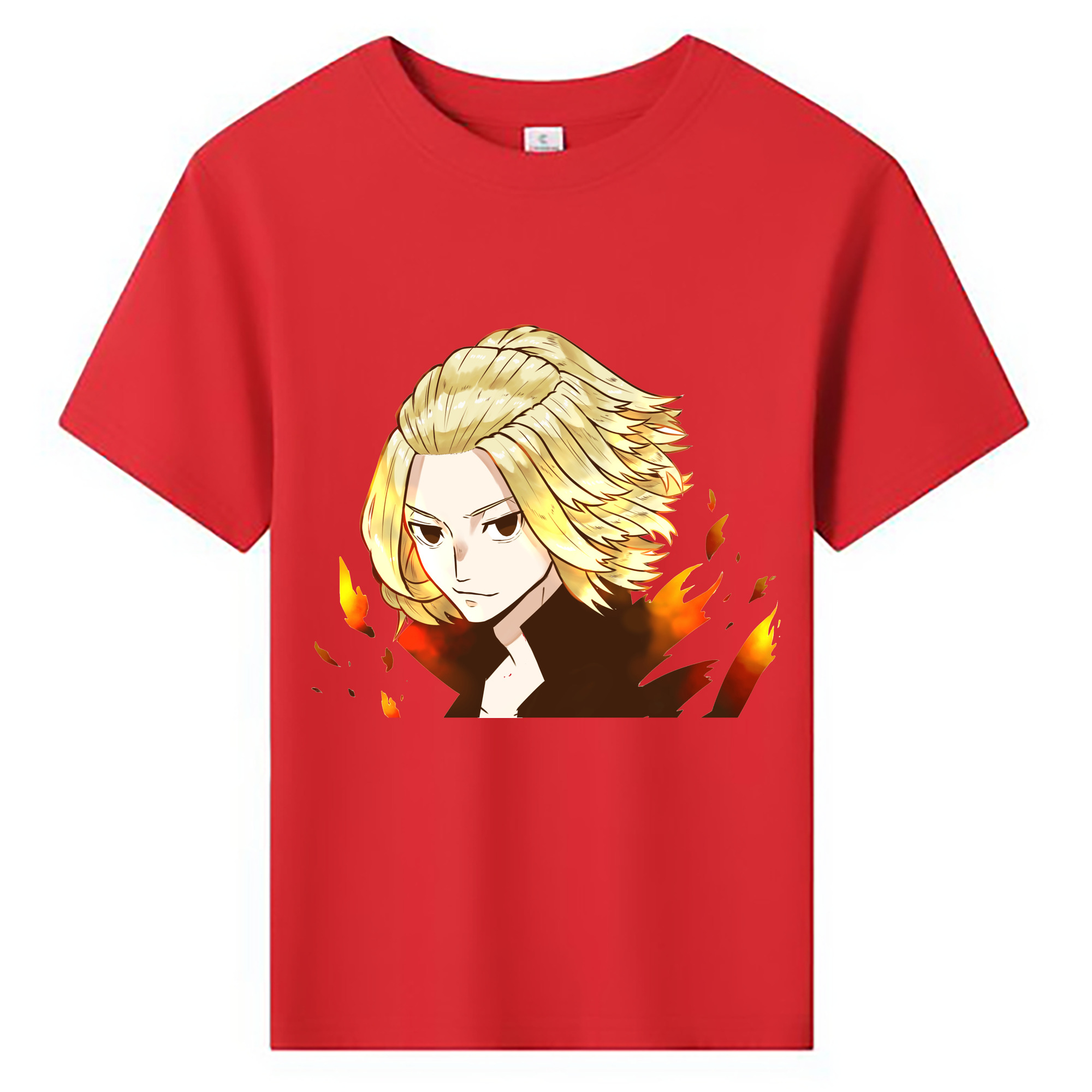 （画像用） 東京リベンジャーズ Tokyo Revengers 綿100％キッズTシャツ（フロントプリント）