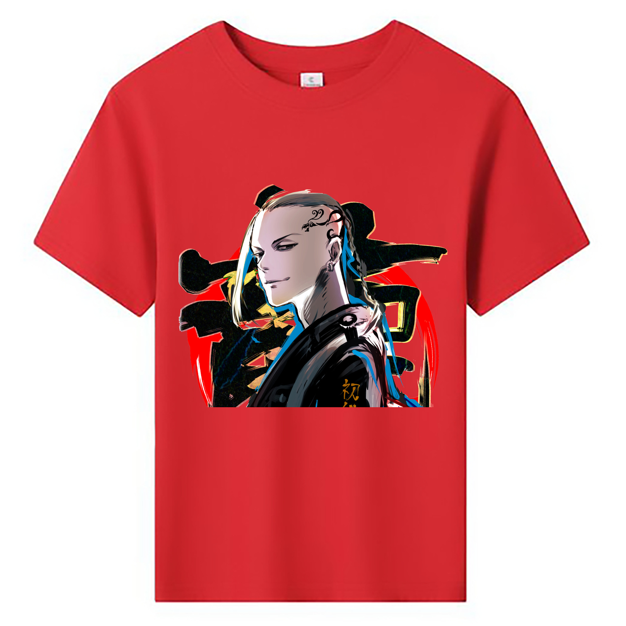 （画像用） 東京リベンジャーズ Tokyo Revengers 綿100％キッズTシャツ（フロントプリント）
