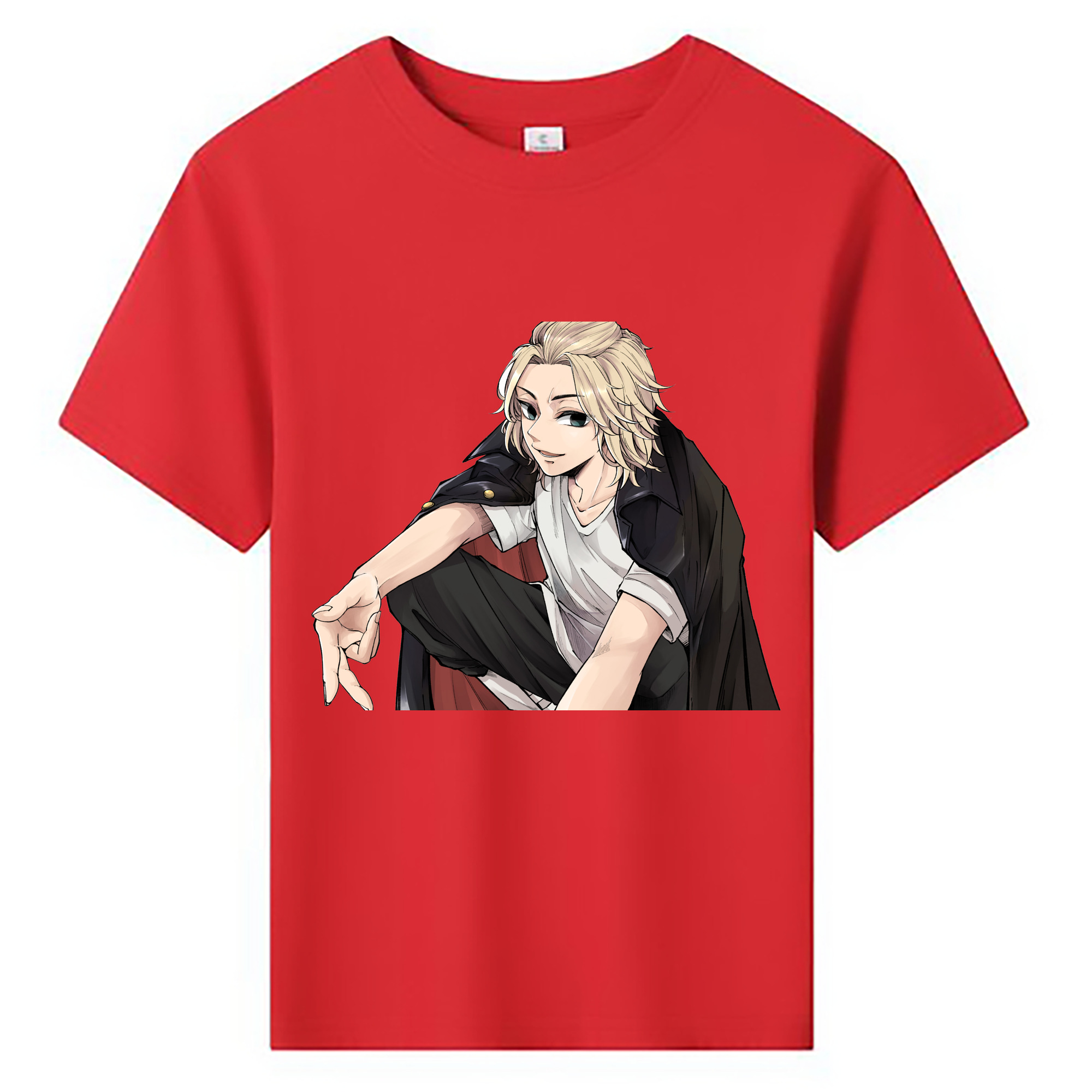 （画像用） 東京リベンジャーズ Tokyo Revengers 綿100％キッズTシャツ（フロントプリント）