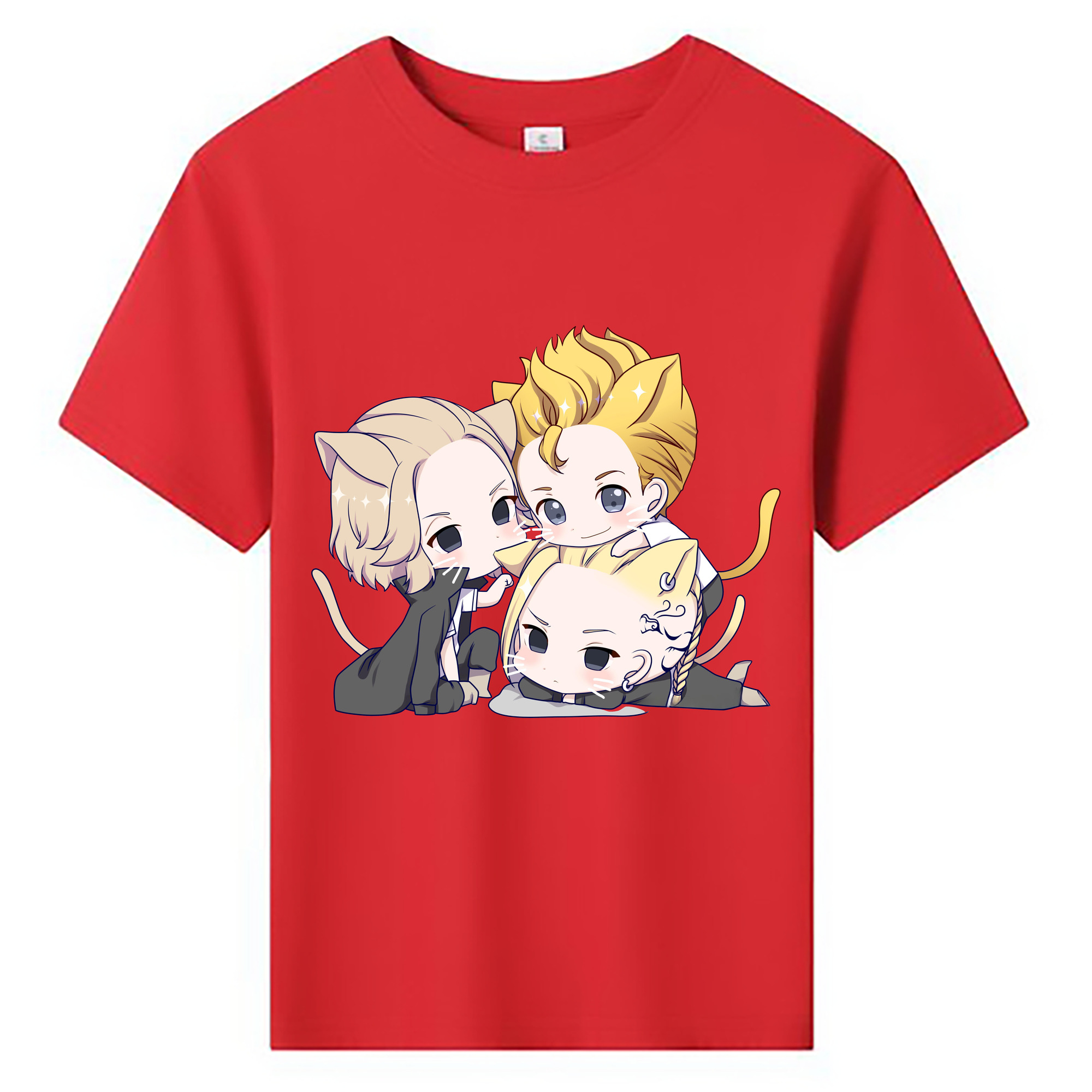 （画像用） 東京リベンジャーズ Tokyo Revengers 綿100％キッズTシャツ（フロントプリント）