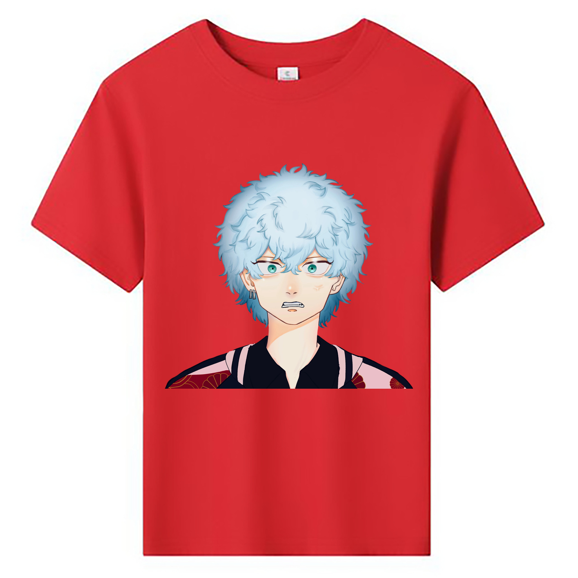 （画像用） 東京リベンジャーズ Tokyo Revengers 綿100％キッズTシャツ（フロントプリント）