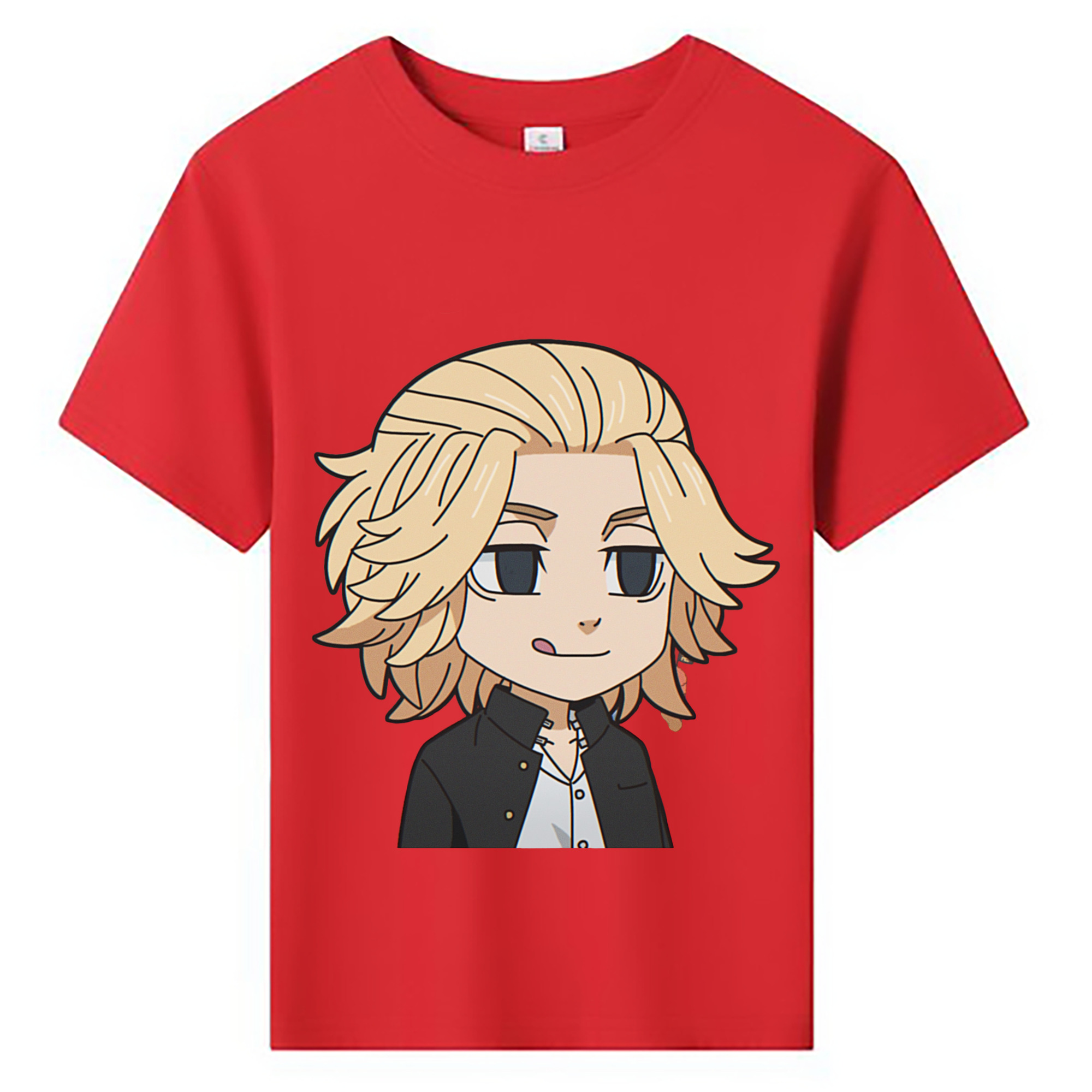 （画像用） 東京リベンジャーズ Tokyo Revengers 綿100％キッズTシャツ（フロントプリント）