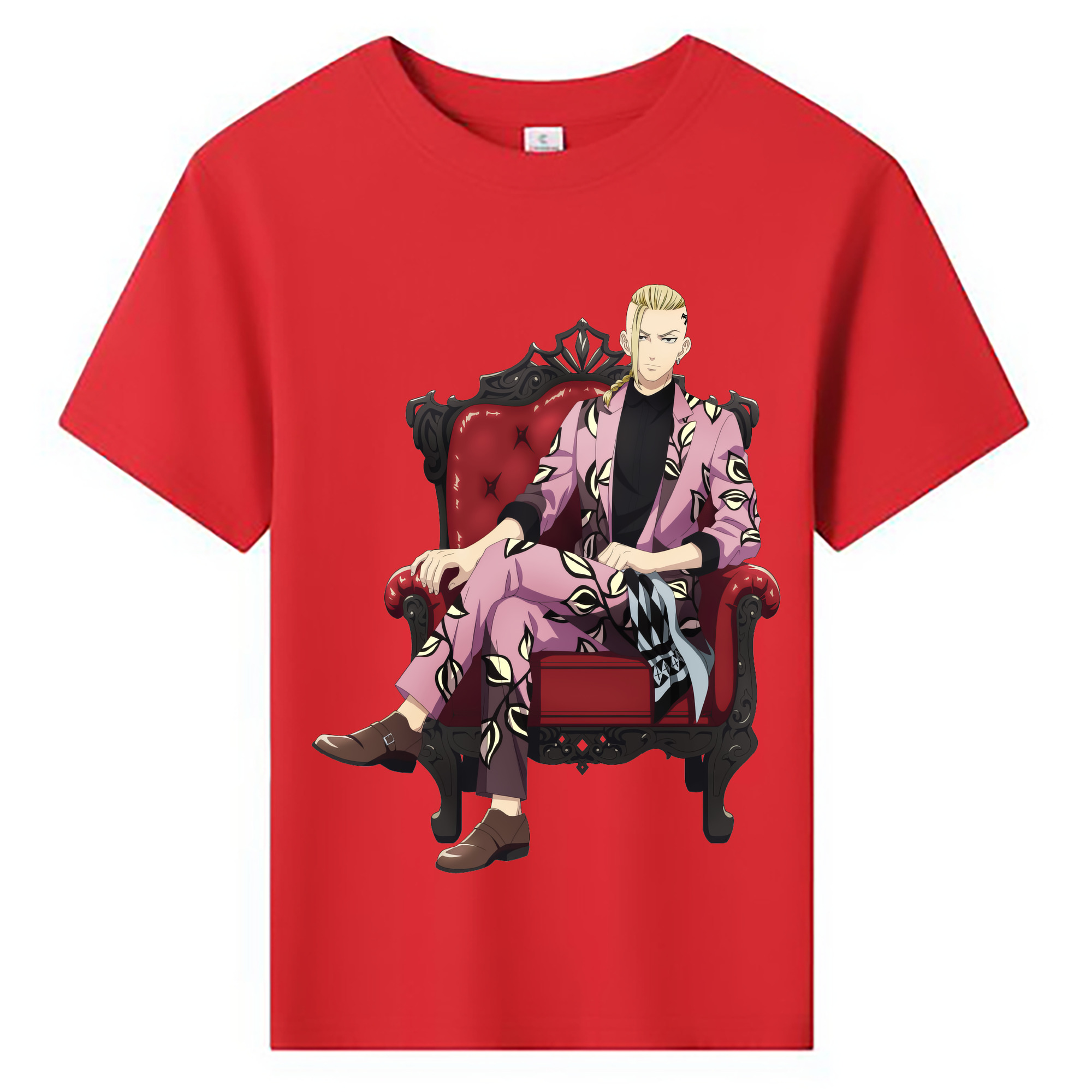 （画像用） 東京リベンジャーズ Tokyo Revengers 綿100％キッズTシャツ（フロントプリント）