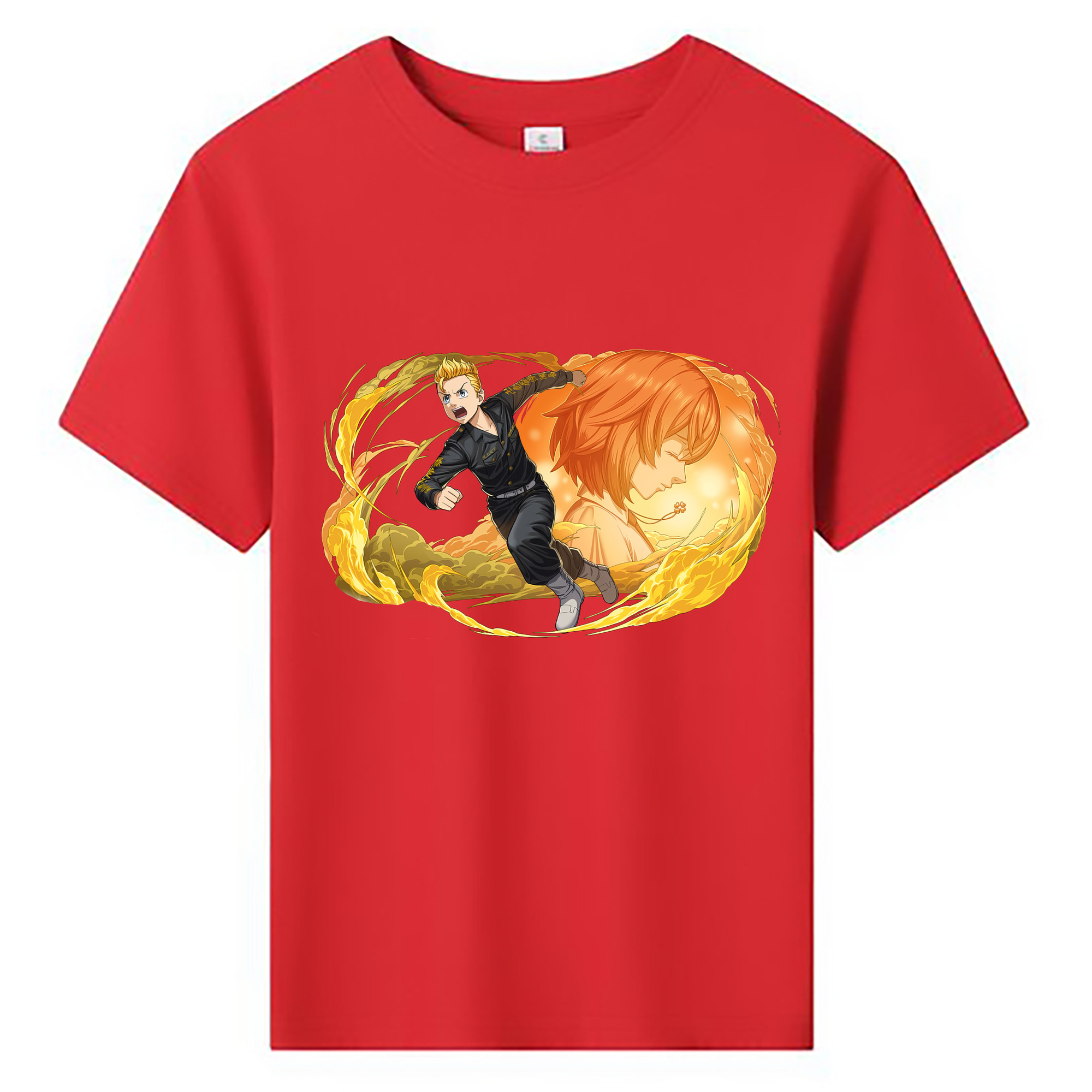 （画像用） 東京リベンジャーズ Tokyo Revengers 綿100％キッズTシャツ（フロントプリント）
