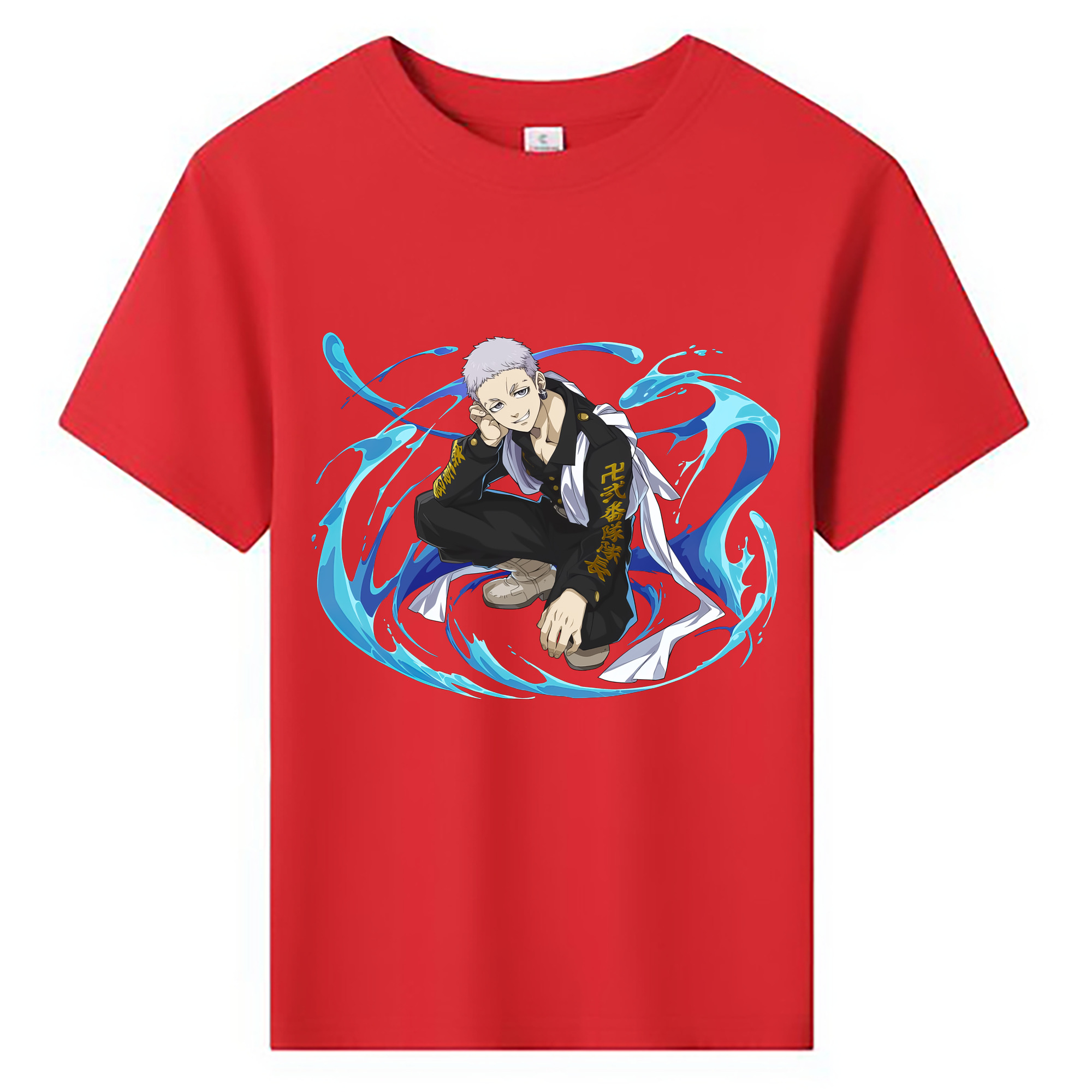 （画像用） 東京リベンジャーズ Tokyo Revengers 綿100％キッズTシャツ（フロントプリント）