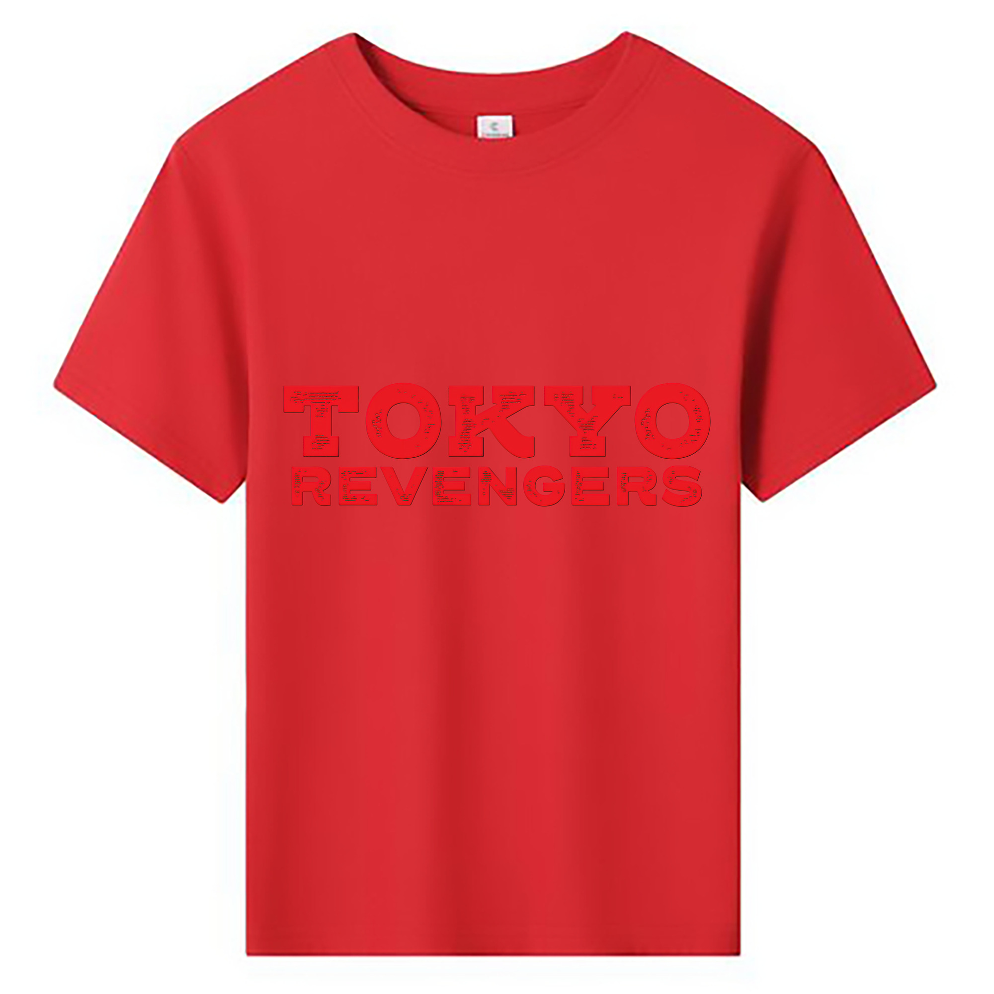（画像用） 東京リベンジャーズ Tokyo Revengers 綿100％キッズTシャツ（フロントプリント）