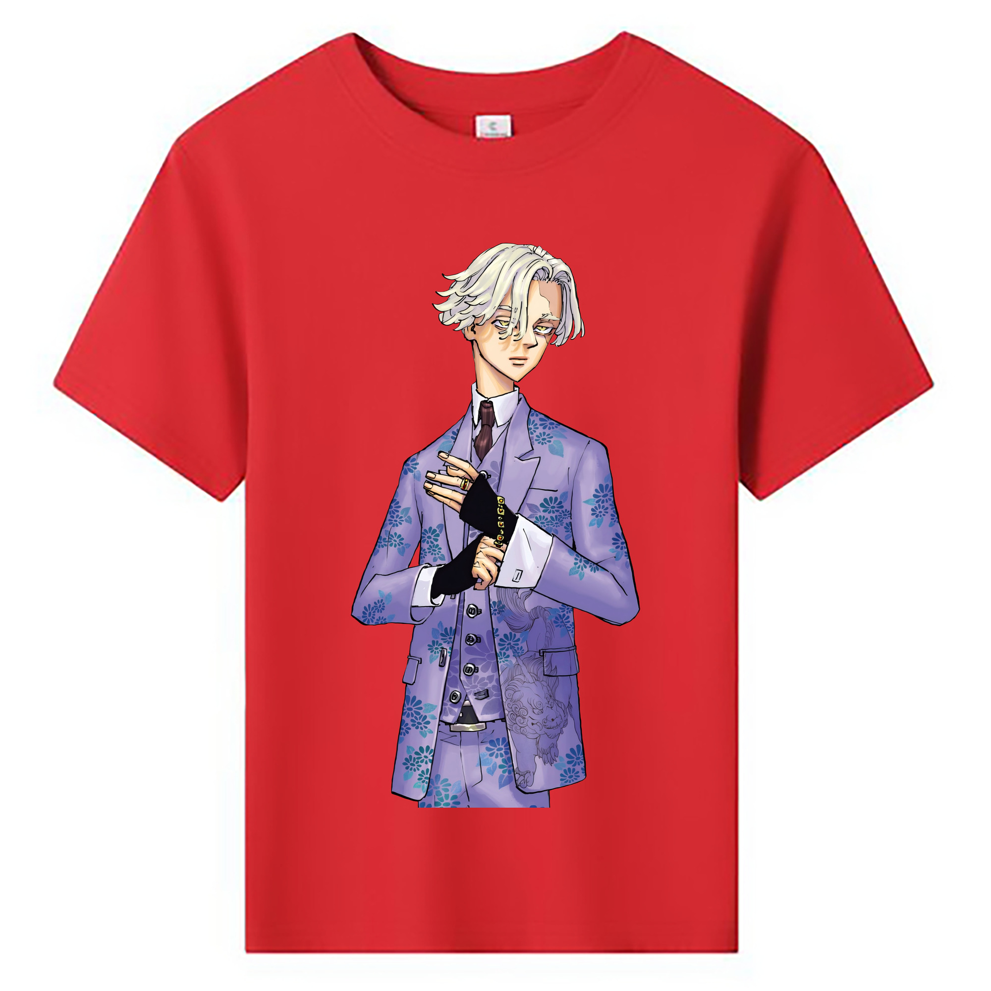 （画像用） 東京リベンジャーズ Tokyo Revengers 綿100％キッズTシャツ（フロントプリント）