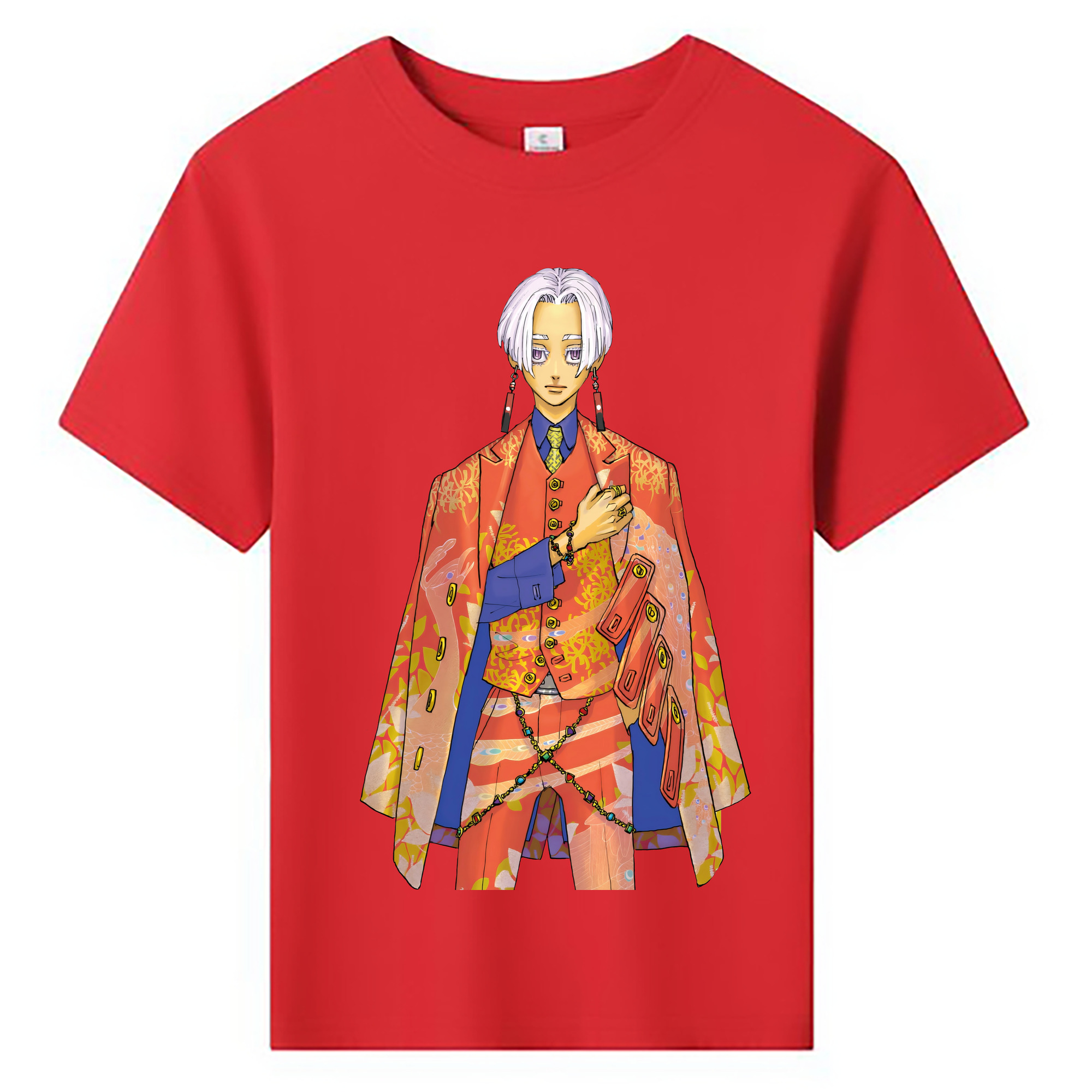 （画像用） 東京リベンジャーズ Tokyo Revengers 綿100％キッズTシャツ（フロントプリント）