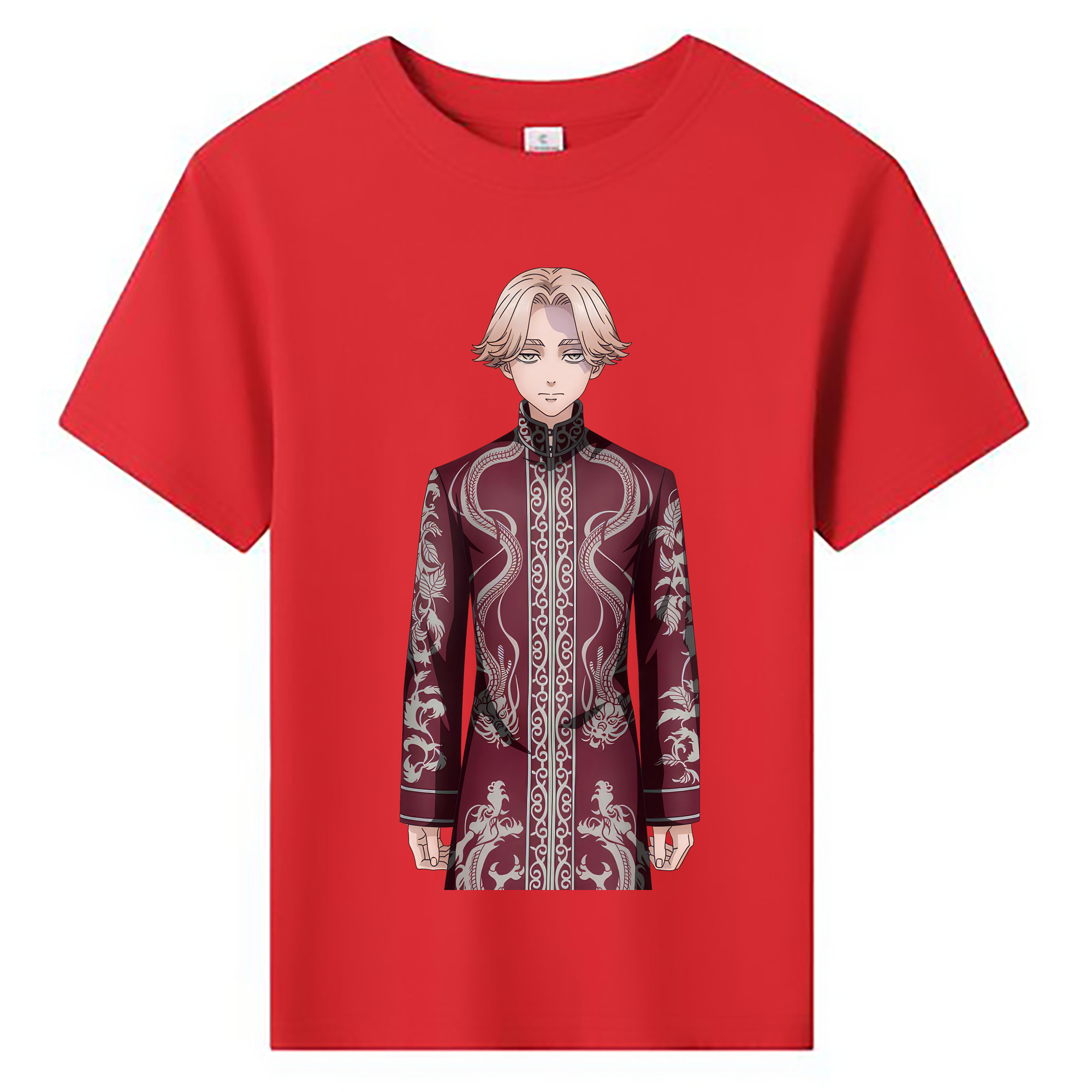 （画像用） 東京リベンジャーズ Tokyo Revengers 綿100％キッズTシャツ（フロントプリント）