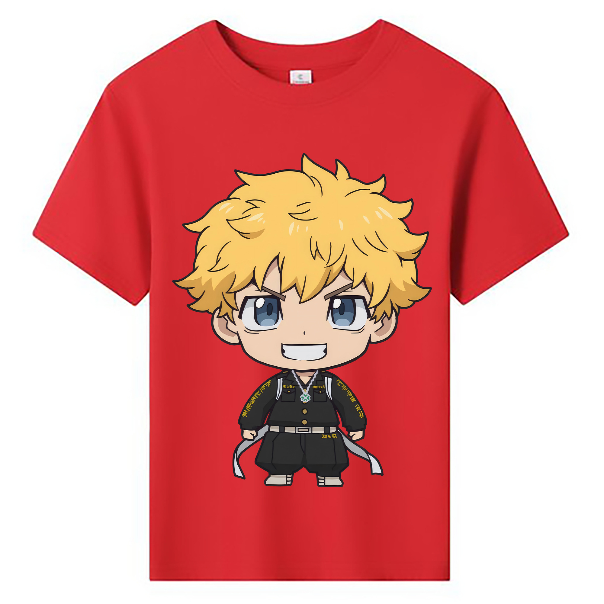 （画像用） 東京リベンジャーズ Tokyo Revengers 綿100％キッズTシャツ（フロントプリント）