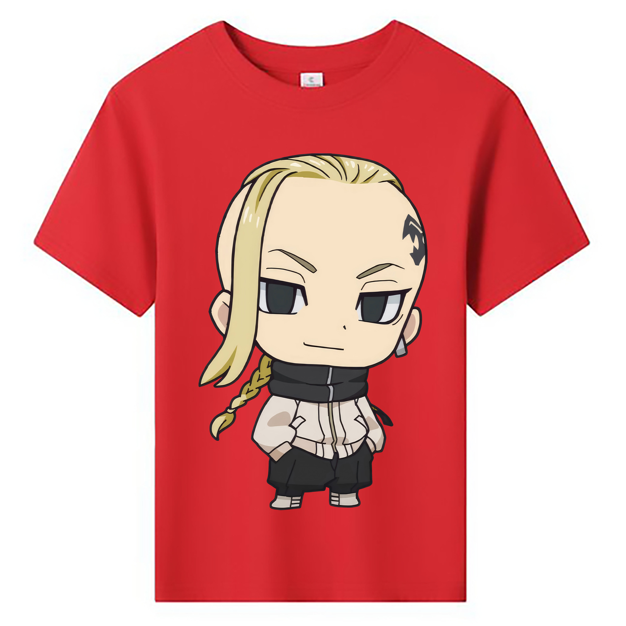 （画像用） 東京リベンジャーズ Tokyo Revengers 綿100％キッズTシャツ（フロントプリント）