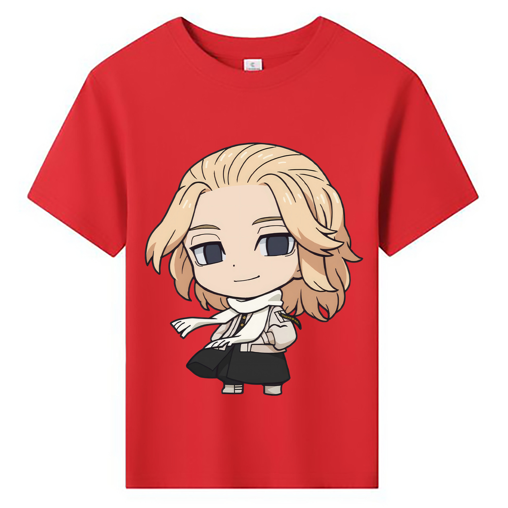 （画像用） 東京リベンジャーズ Tokyo Revengers 綿100％キッズTシャツ（フロントプリント）
