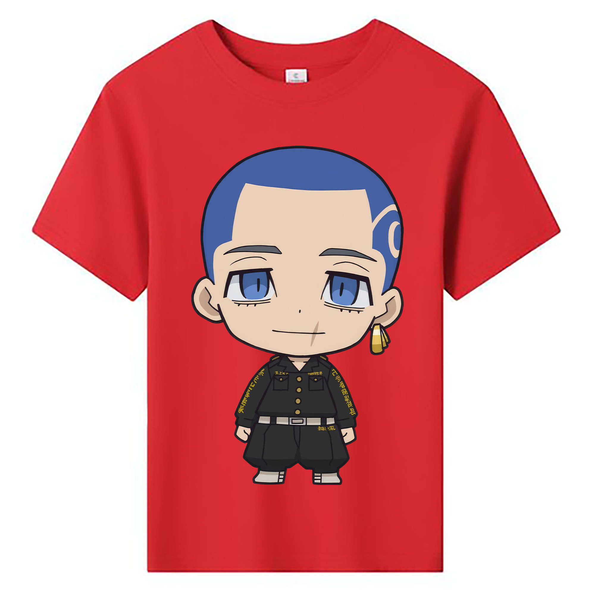 （画像用） 東京リベンジャーズ Tokyo Revengers 綿100％キッズTシャツ（フロントプリント）