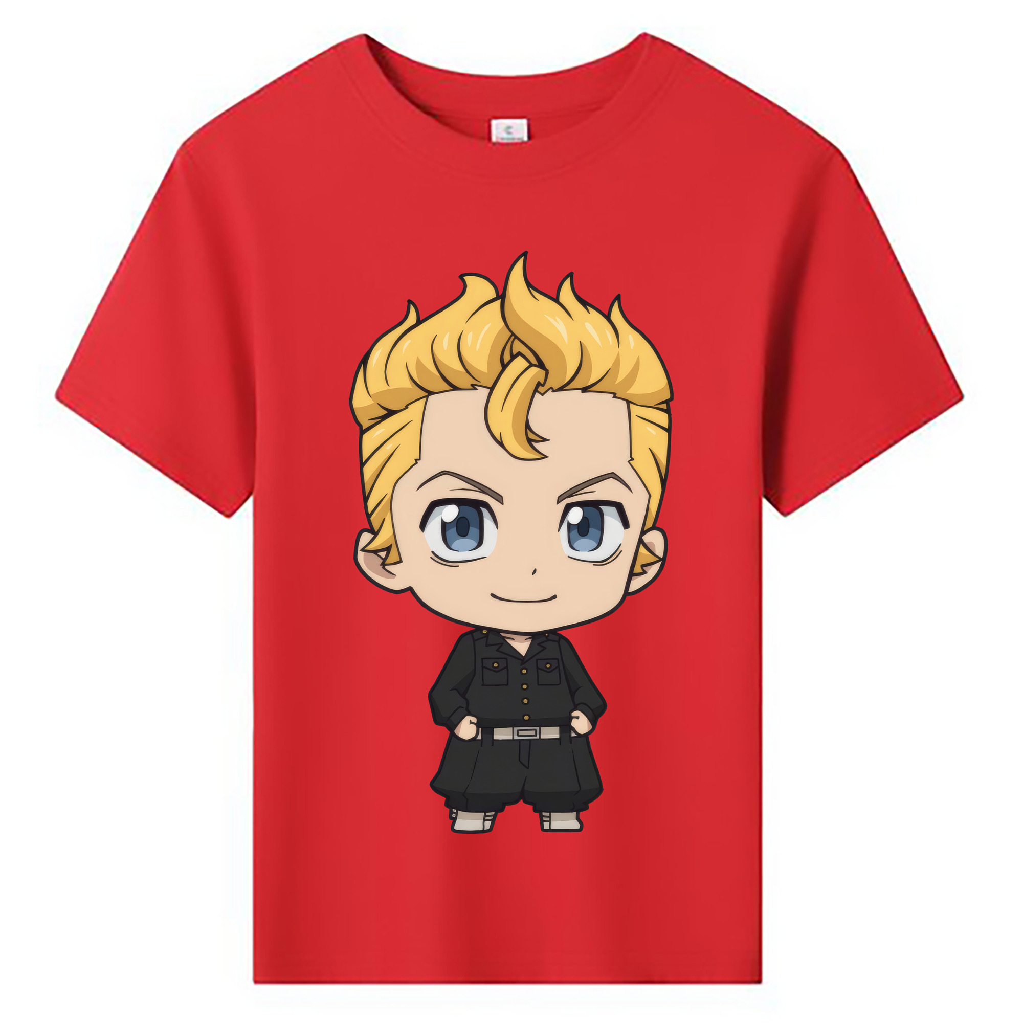 （画像用） 東京リベンジャーズ Tokyo Revengers 綿100％キッズTシャツ（フロントプリント）