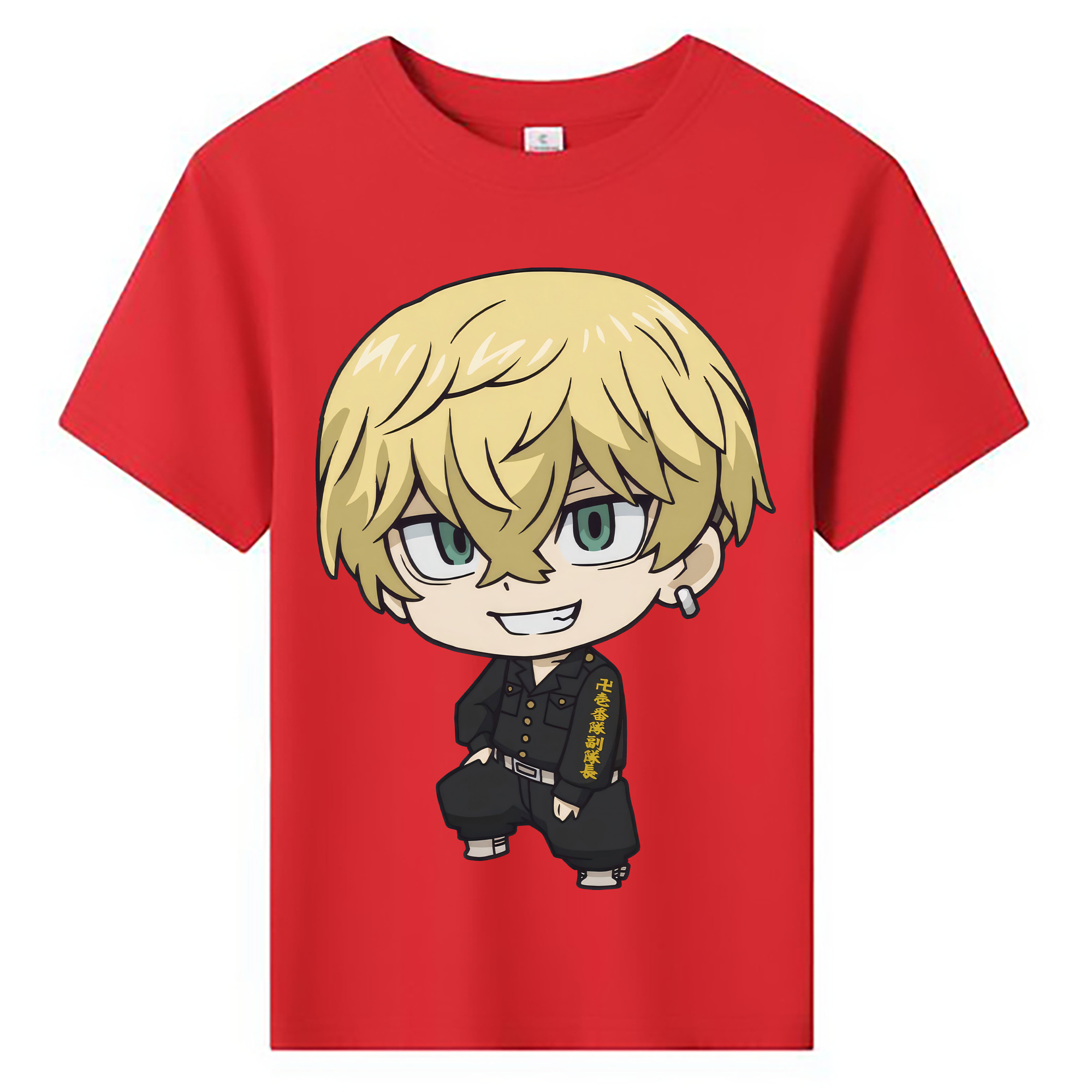 （画像用） 東京リベンジャーズ Tokyo Revengers 綿100％キッズTシャツ（フロントプリント）